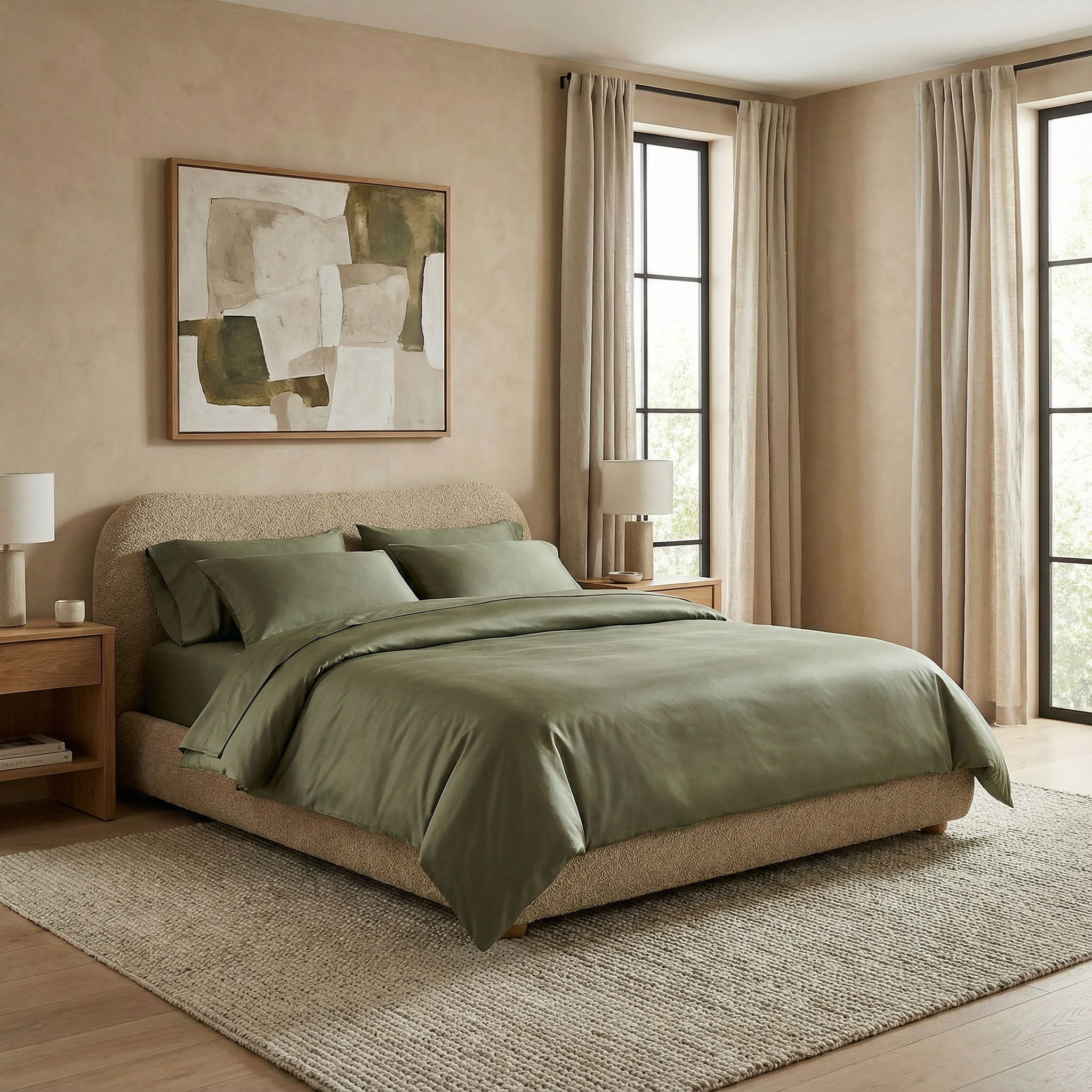 Ettitude Luxe Bamboo Duvet Cover