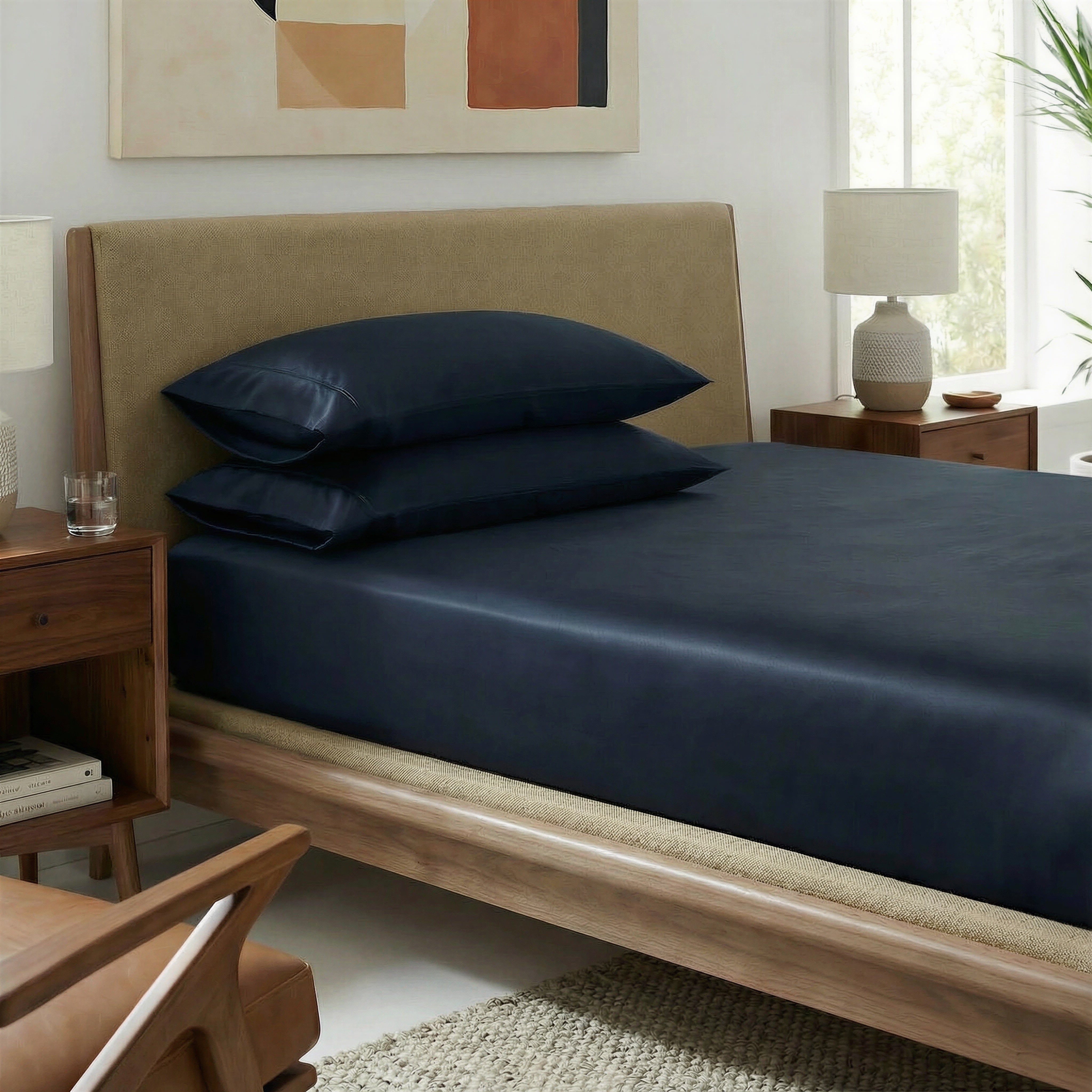Ettitude Luxe Bamboo Fitted Sheet