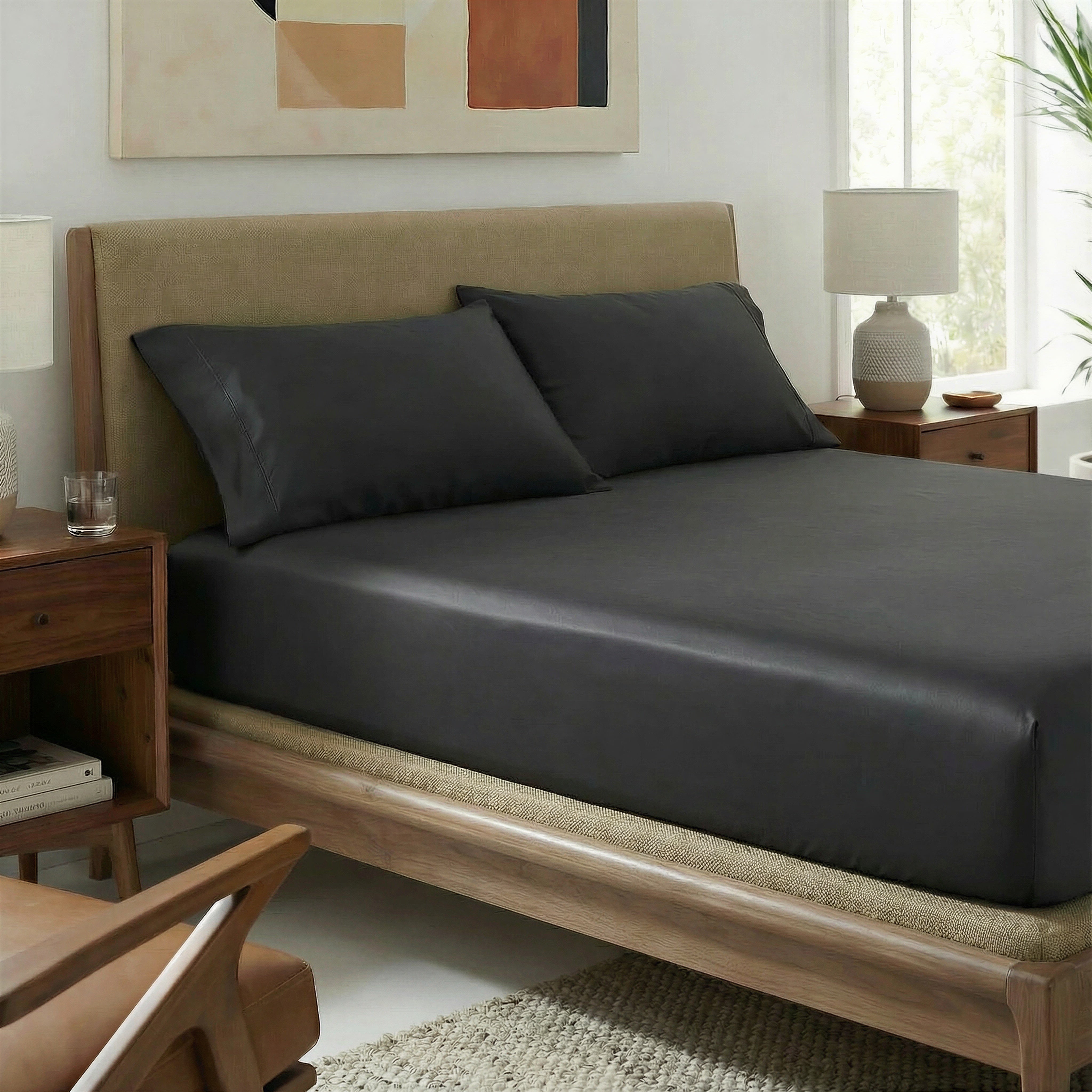 Ettitude Luxe Bamboo Fitted Sheet
