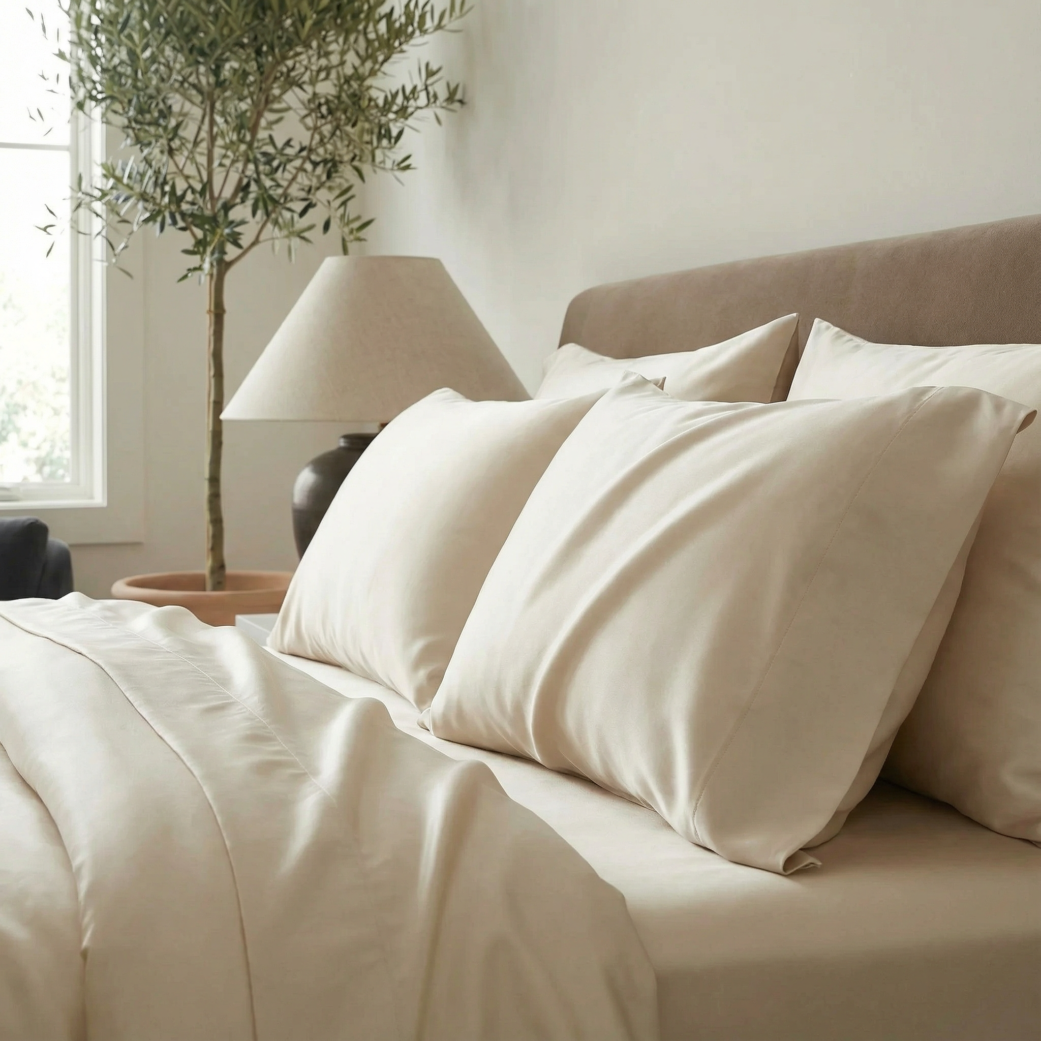 Ettitude Luxe Bamboo Pillowcase Set