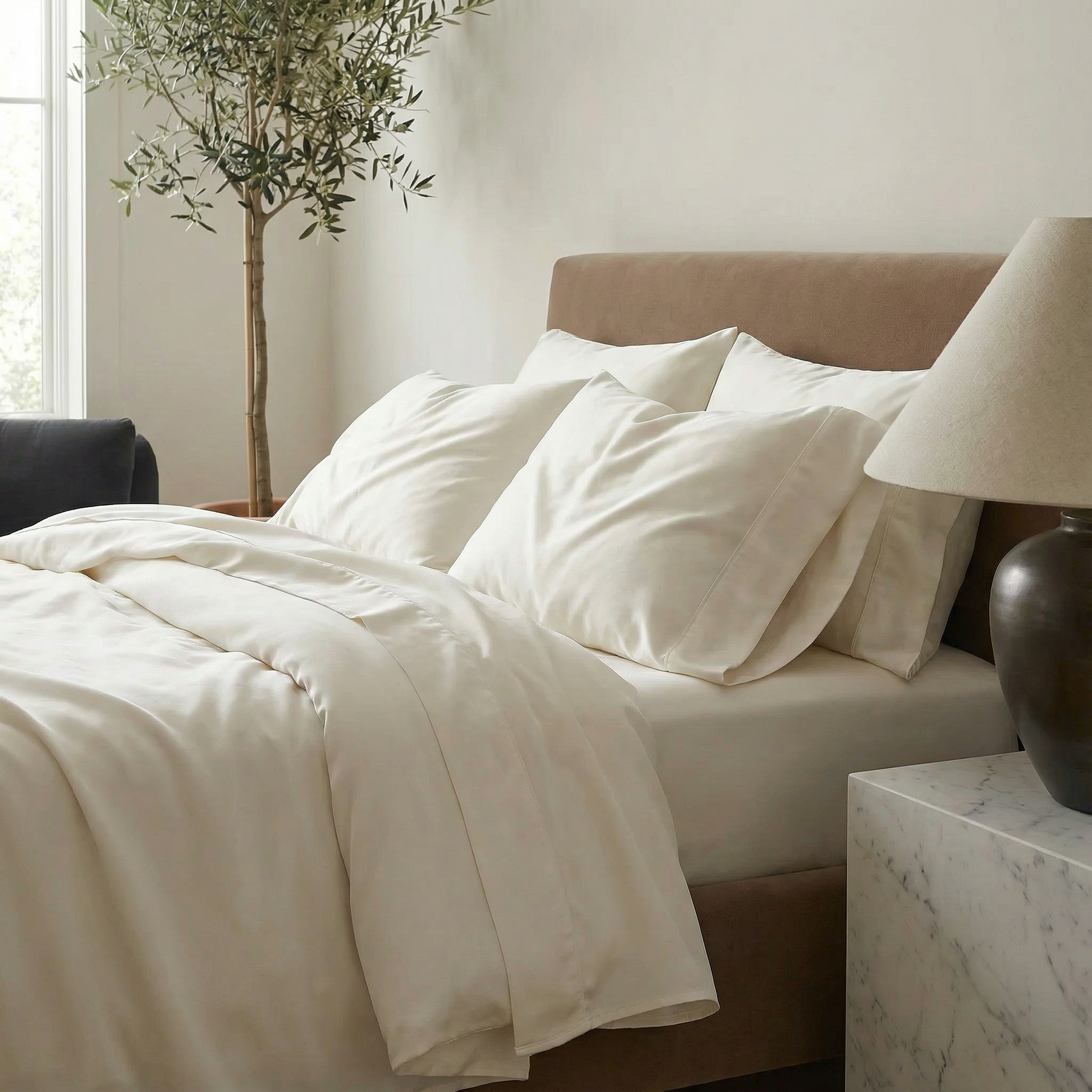 Ettitude Luxe Bamboo Pillowcase Set