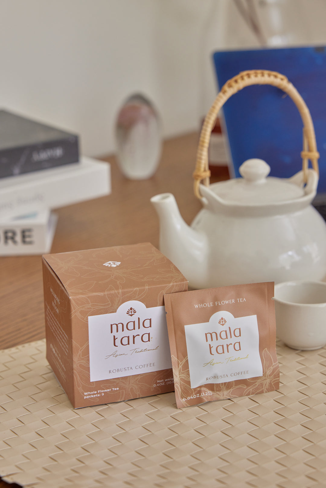 Mala Tara Coffee Flower Tea Box
