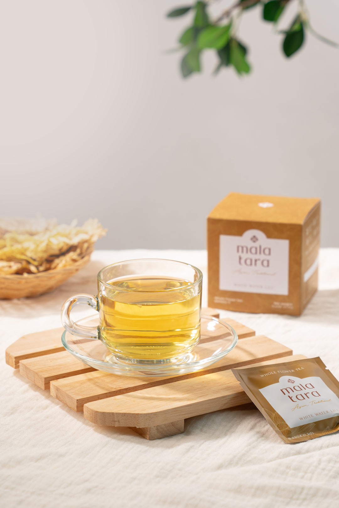 Mala Tara Water Lily Whole Flower Tea Box