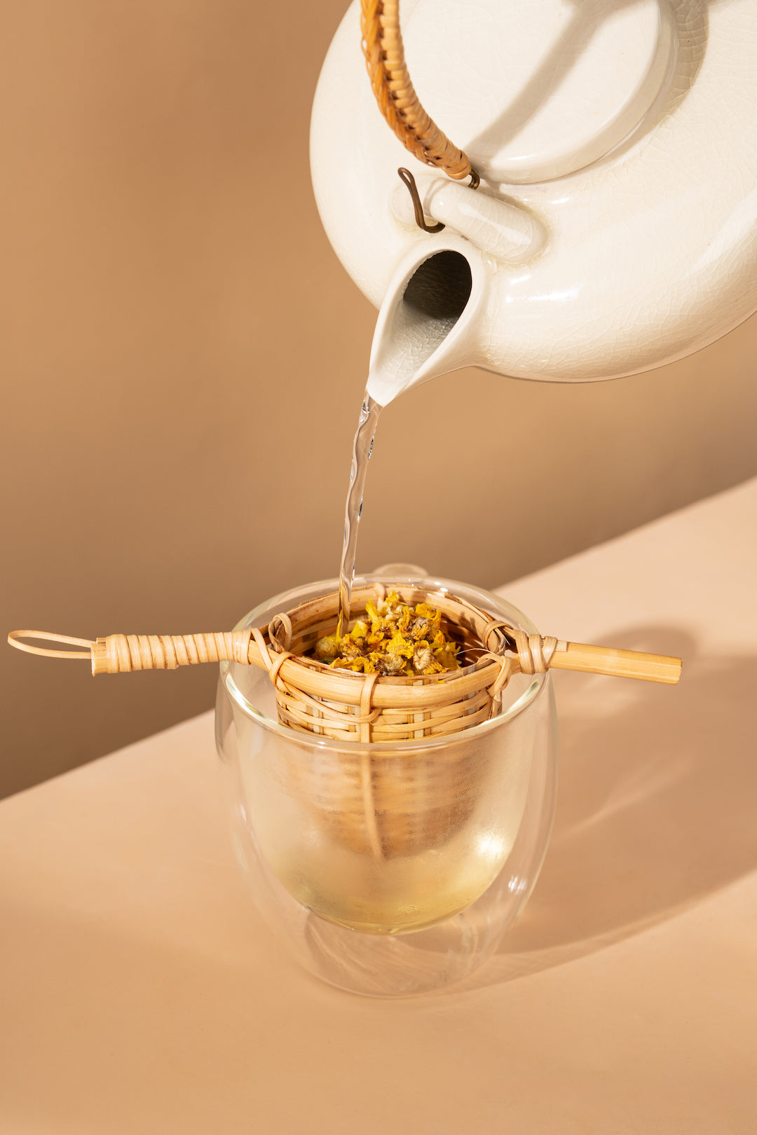 Mala Tara Bamboo Tea Strainer