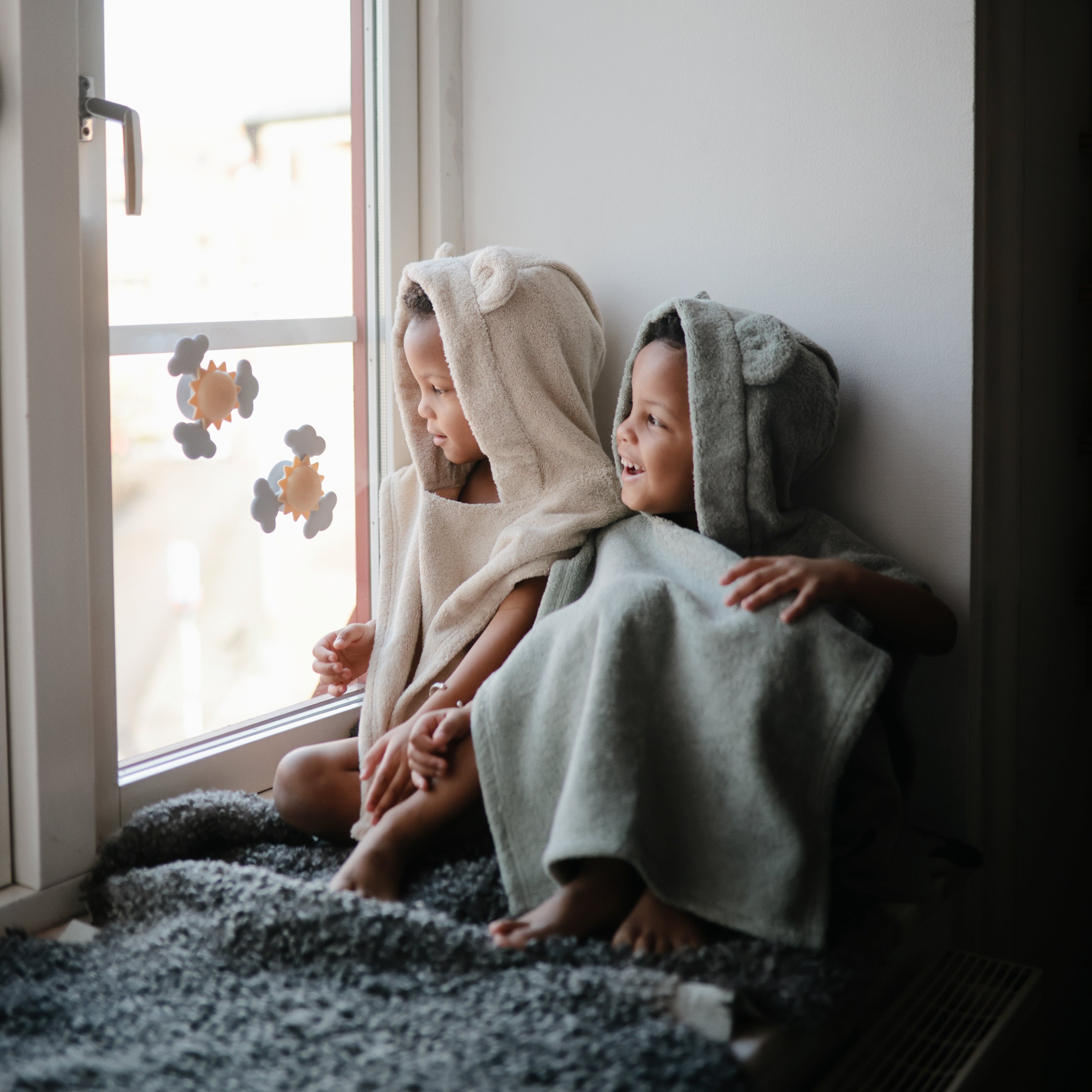 Mushie Bear Poncho Towel