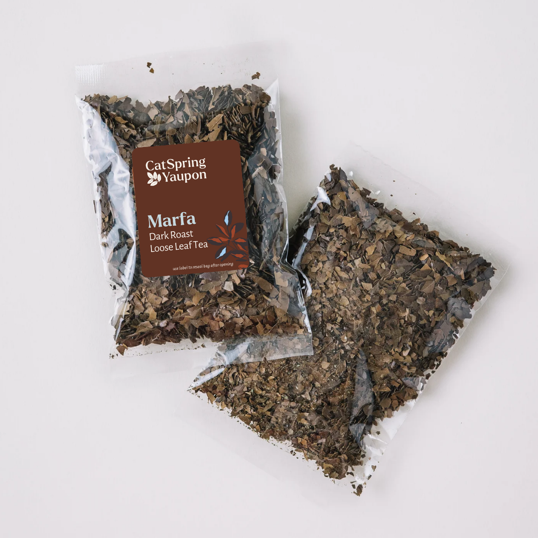 CatSpring Yaupon Loose Leaf Yaupon Variety Pack – Green, Medium & Dark Roasts