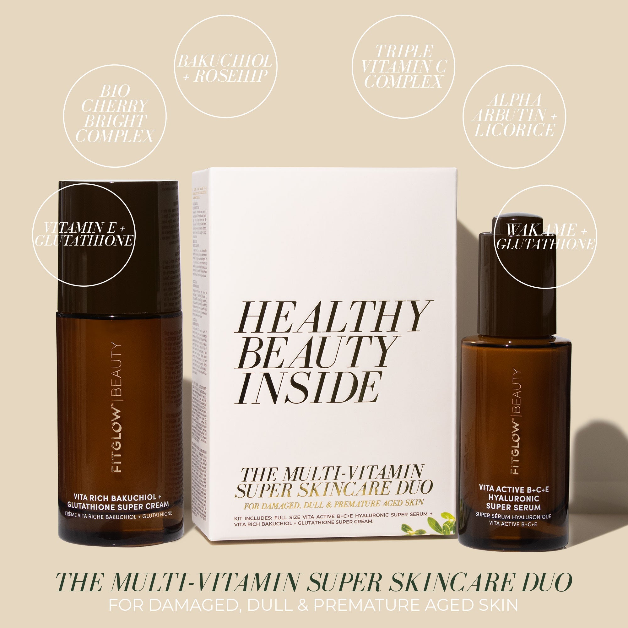 Fitglow Beauty Multi-Vitamin Super Skincare Duo
