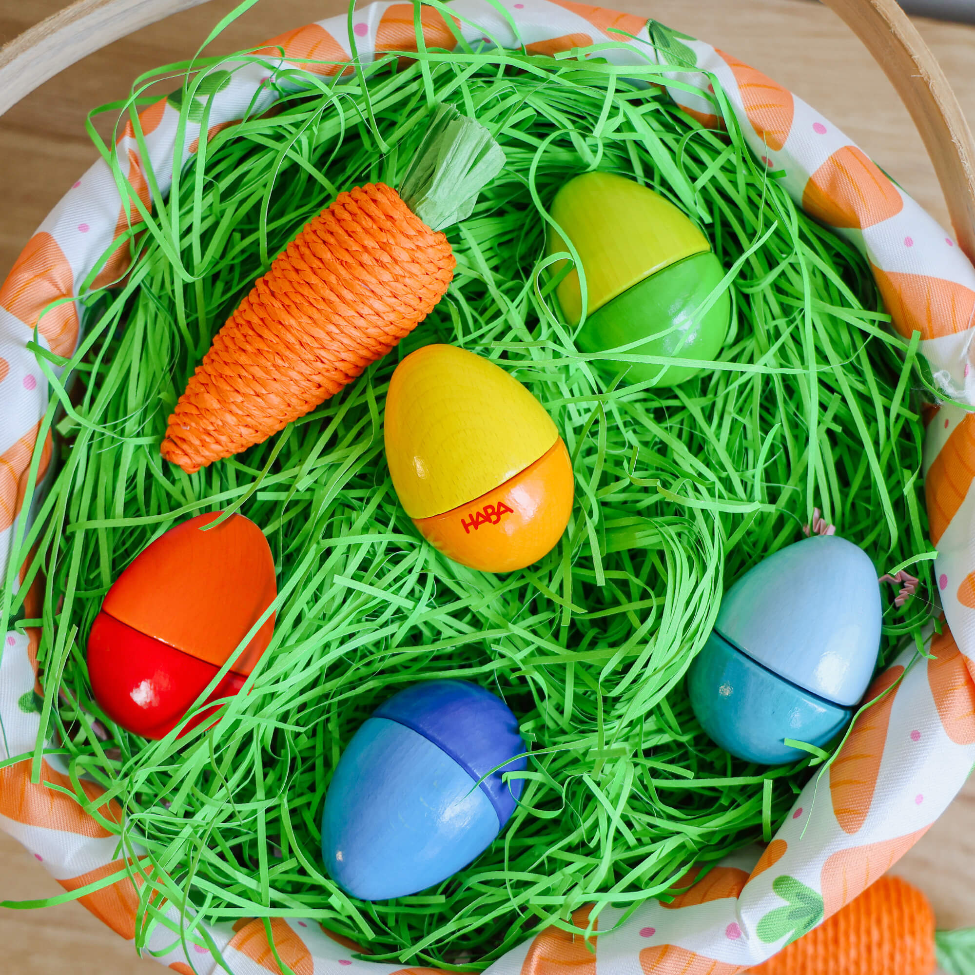 HABA Fun with Sounds Wooden Eggs