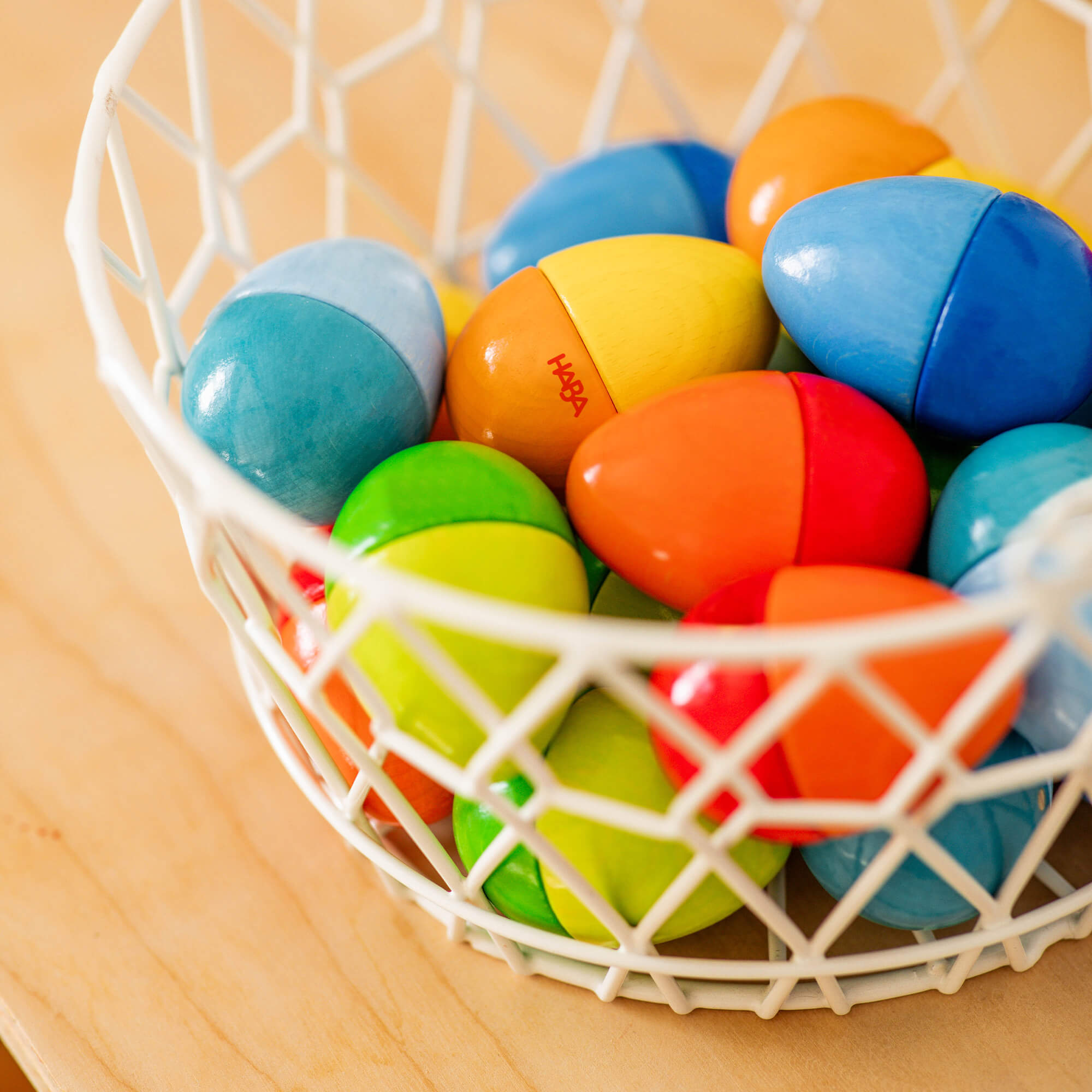 HABA Fun with Sounds Wooden Eggs