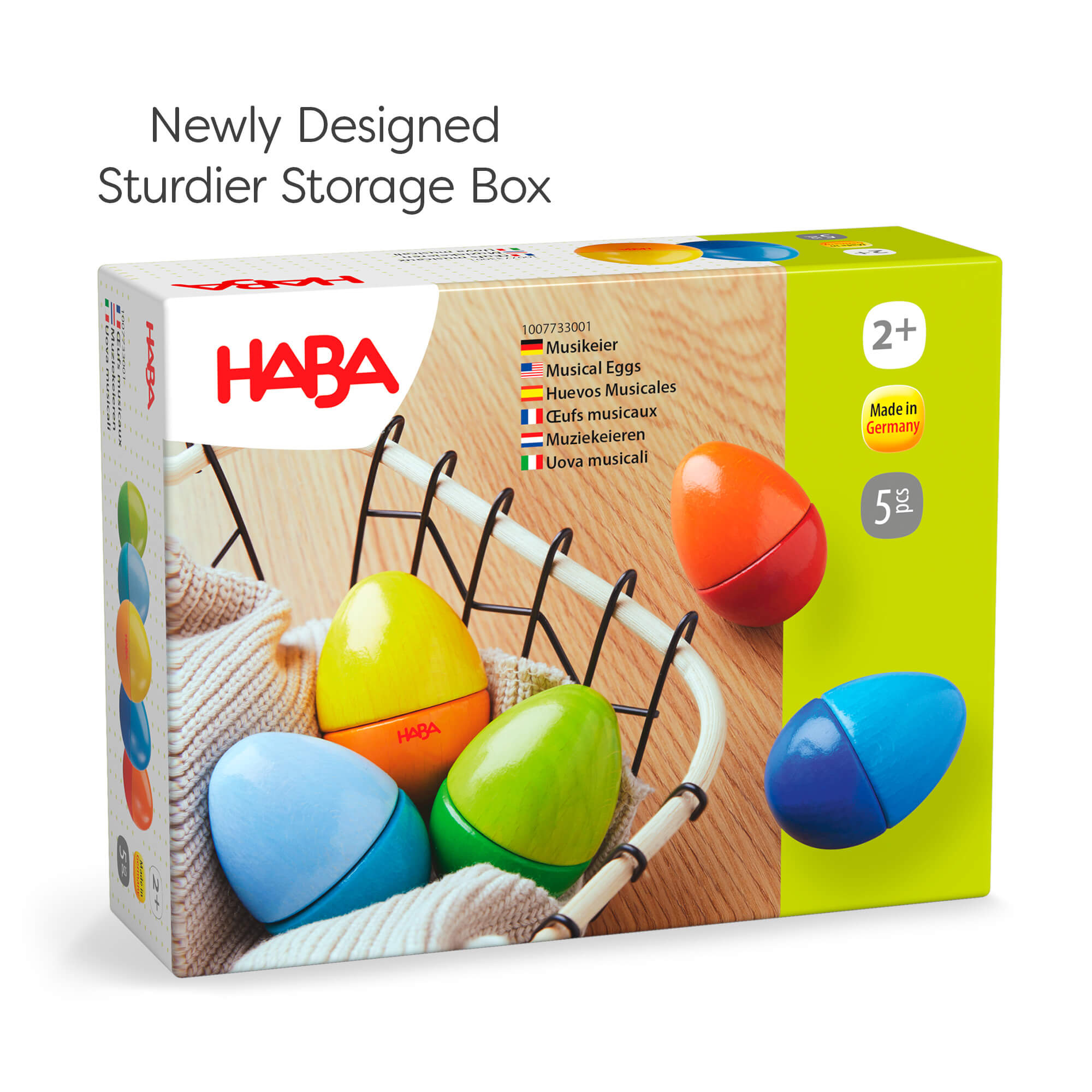 HABA Fun with Sounds Wooden Eggs