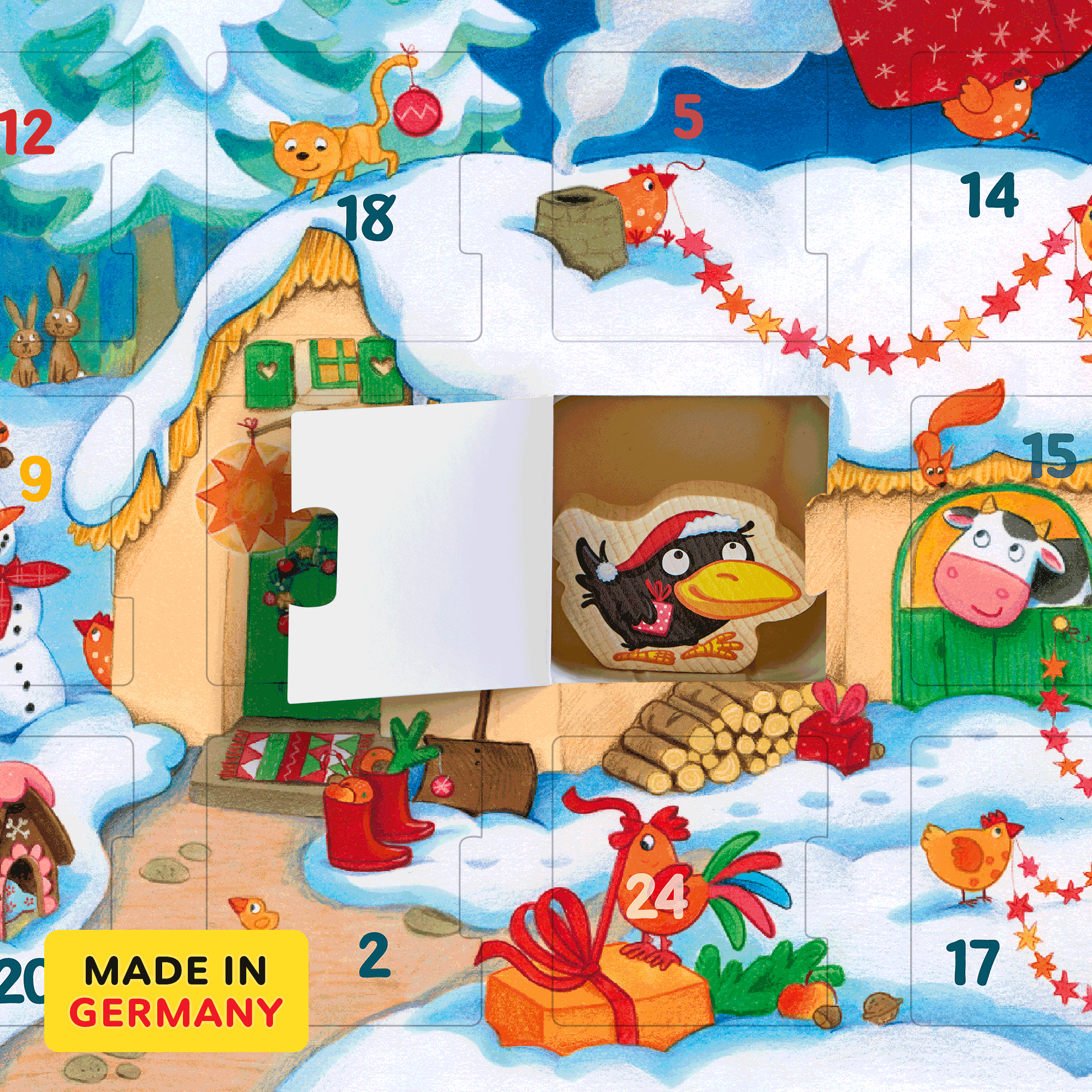 HABA My First Advent Calendar - Farmyard Animals