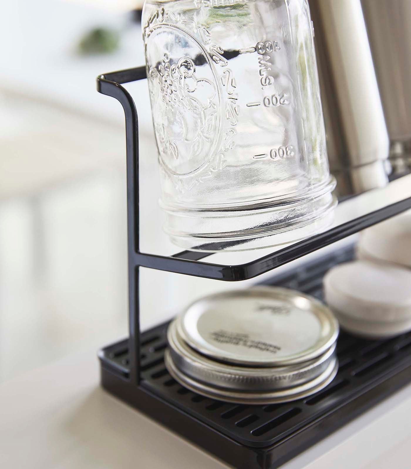 Yamazaki Home Countertop Bottle Drying Rack - Steel