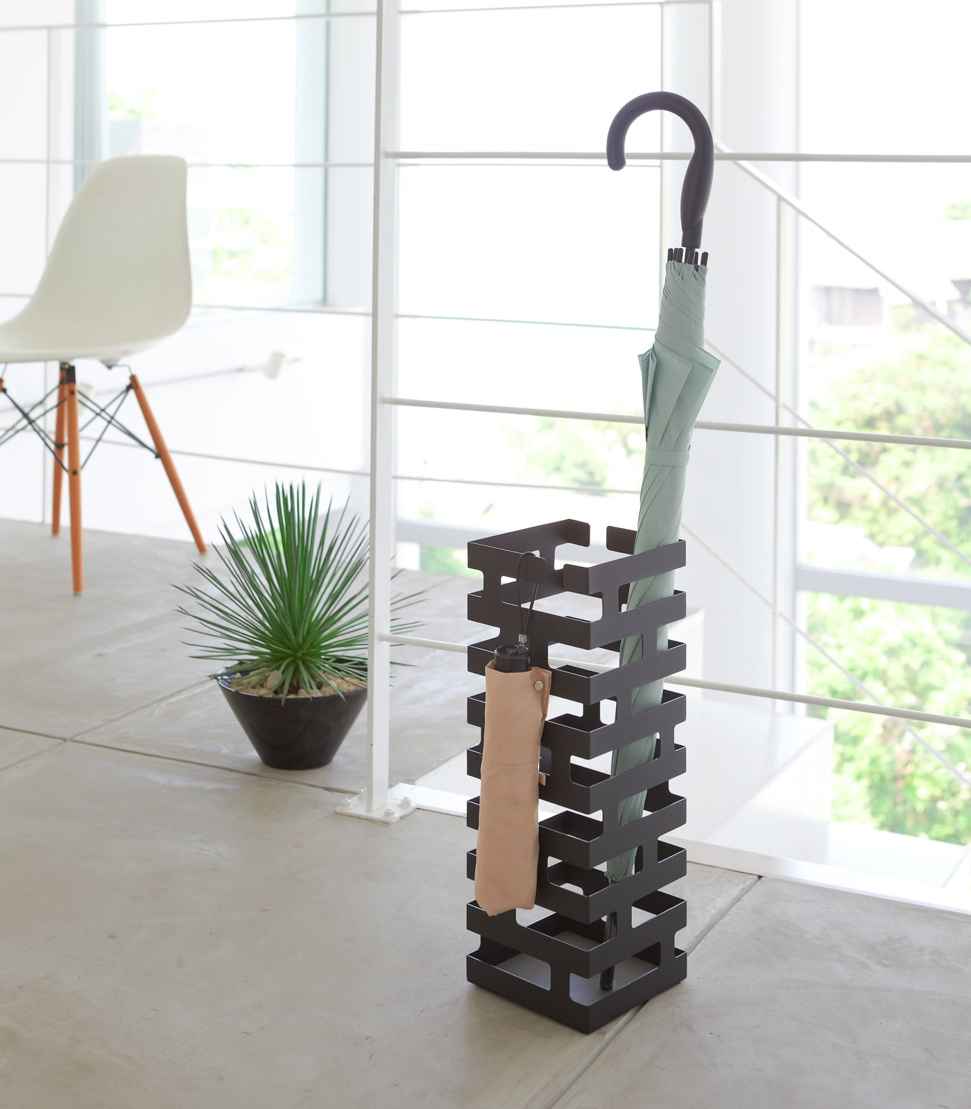 Yamazaki Home Umbrella Stand - Square - Steel