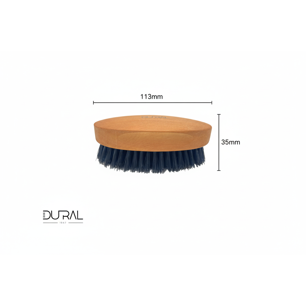 Pasteur Pharmacy Dural Pear wood XL soft beard brush with wild boar bristles
