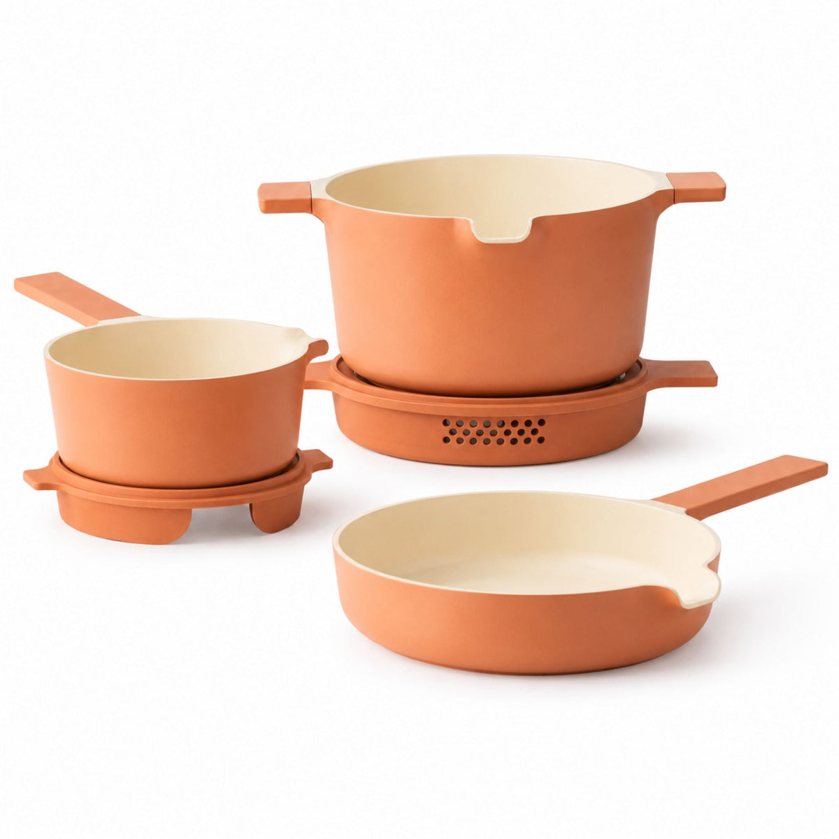 Alva Cookware Nonstick Stackable Set, 5-Piece