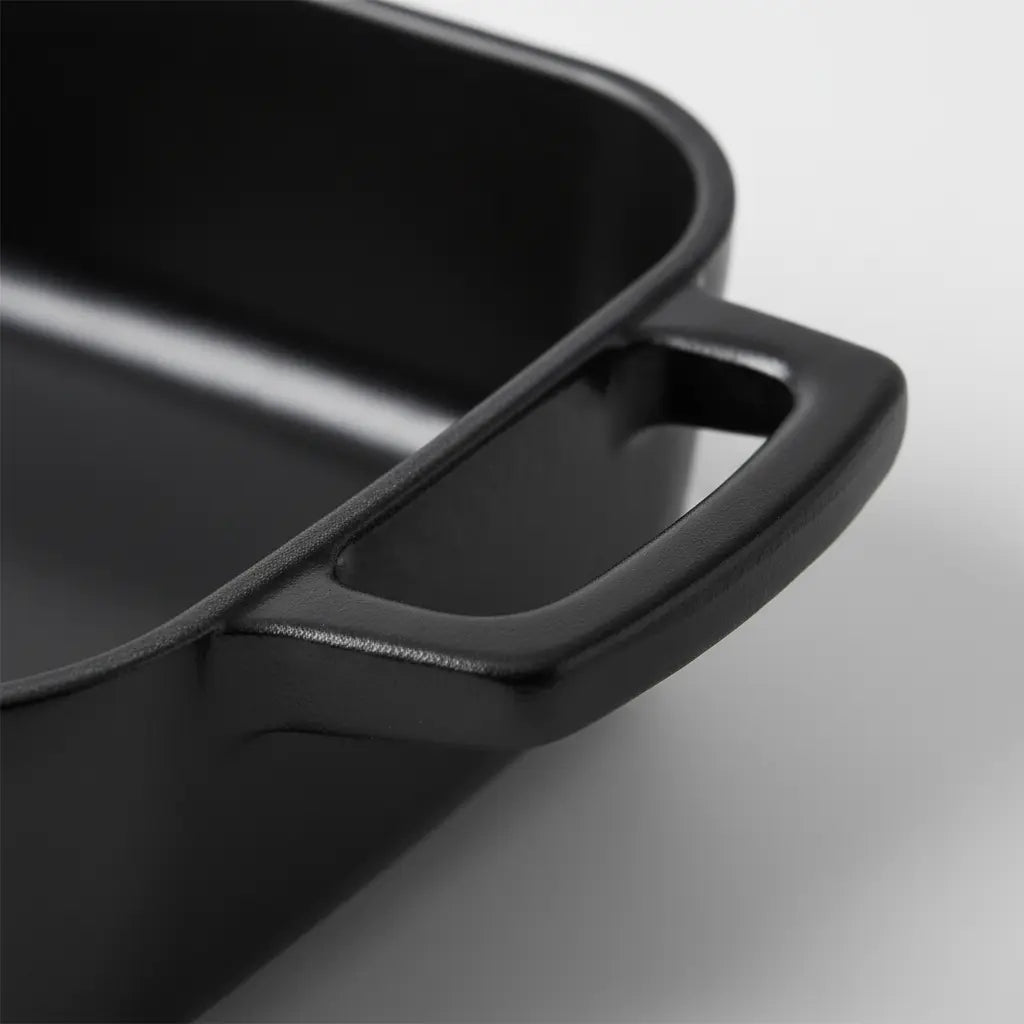 Alva Cookware Enameled Cast Iron Roasting Pan, 12x8”
