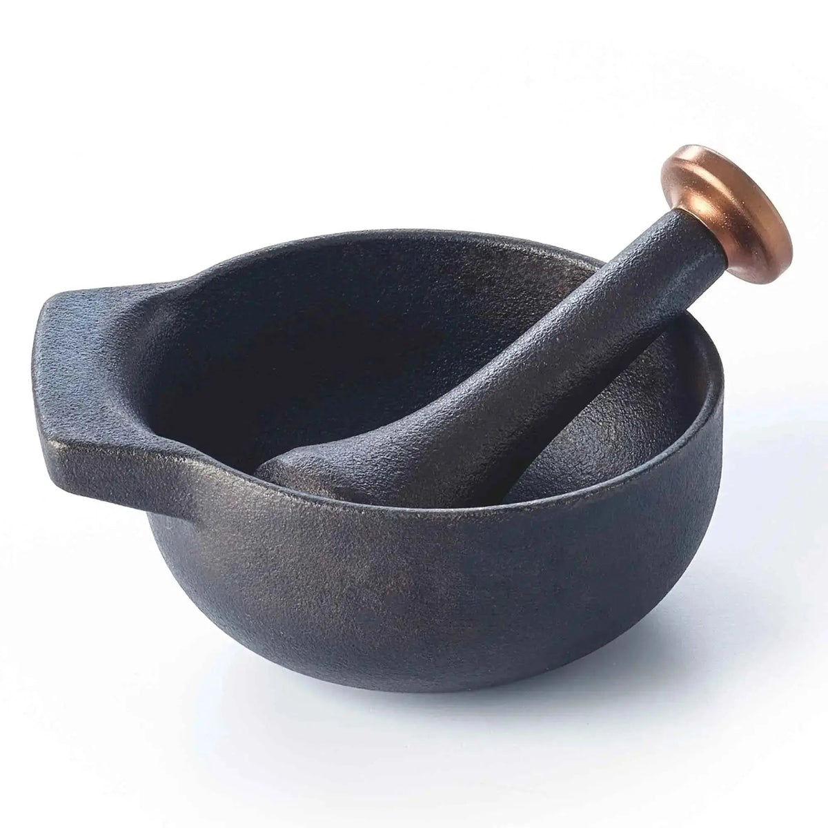 Alva Cookware Enameled Cast Iron Mortar & Pestle Set, 2-Cup