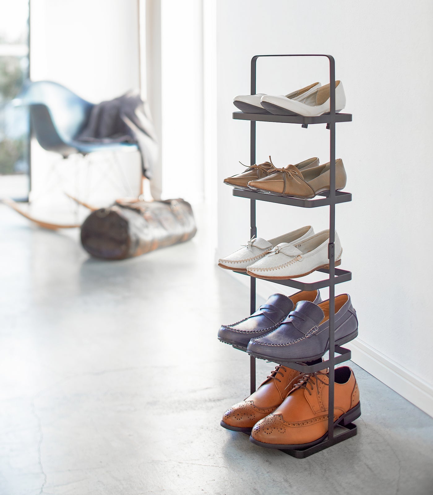 Yamazaki Home Shoe Rack (31" H)  - Steel