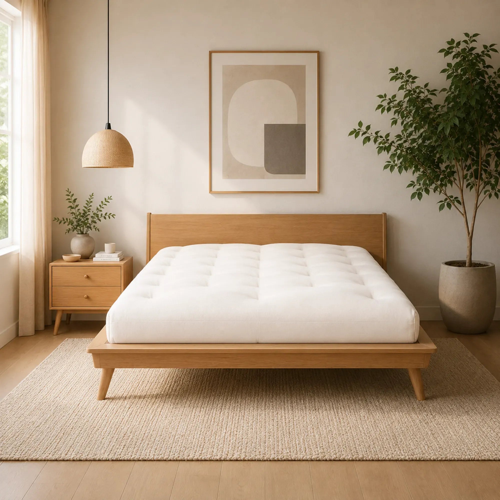 White Lotus Organic Cotton & Wool Dreamton Mattress