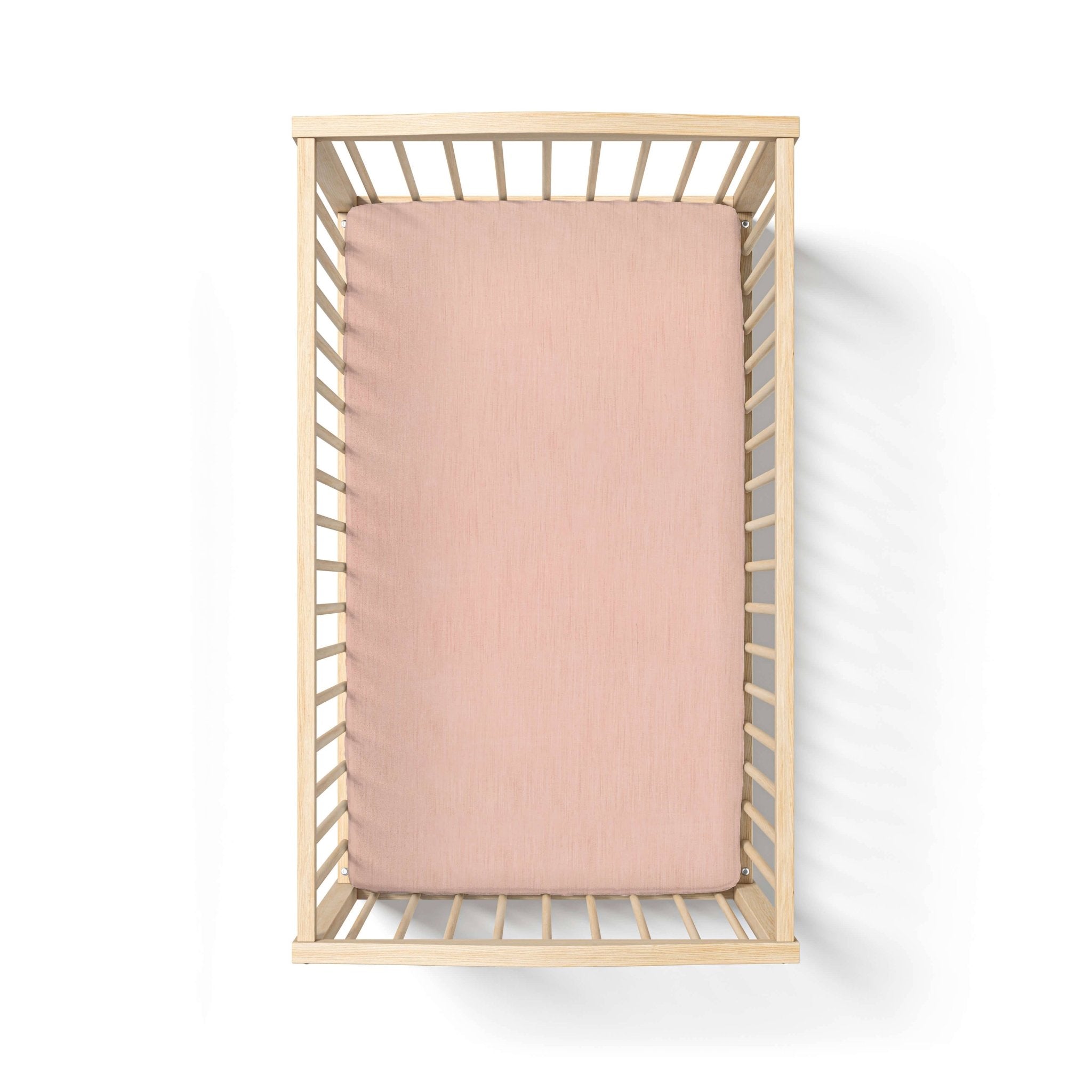 AIZOME Organic Crib Fitted Sheet