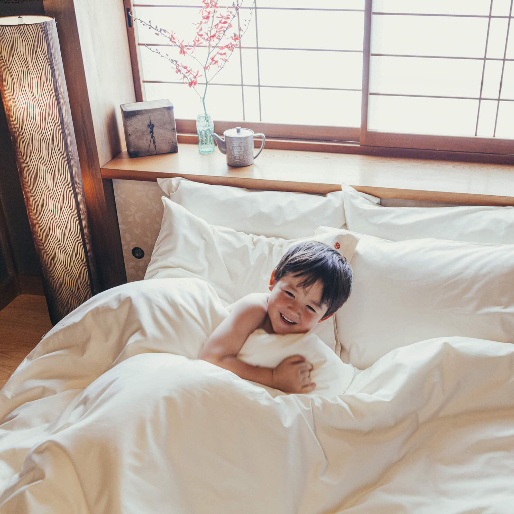 AIZOME Organic Crib Fitted Sheet