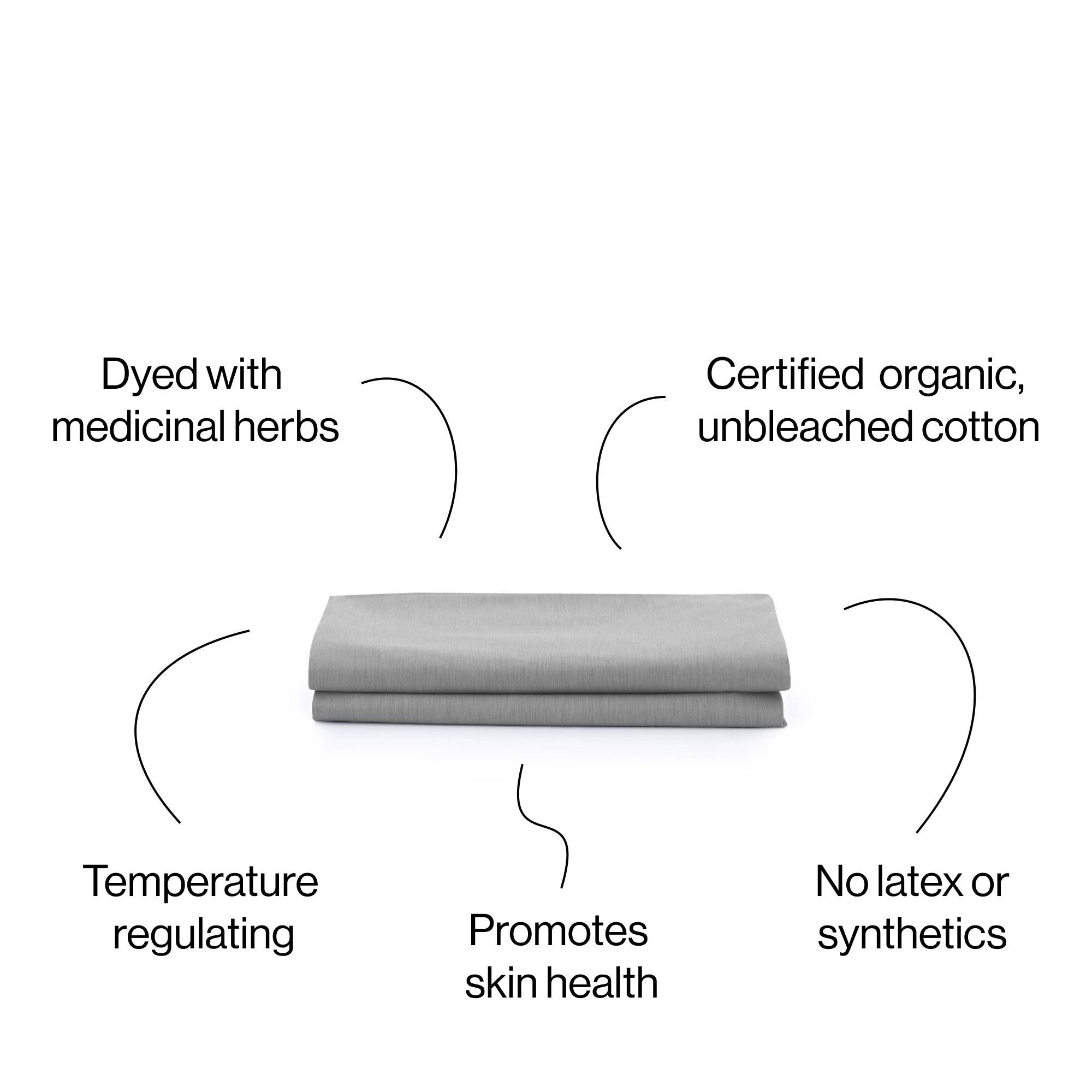 AIZOME Organic Fitted Sheet
