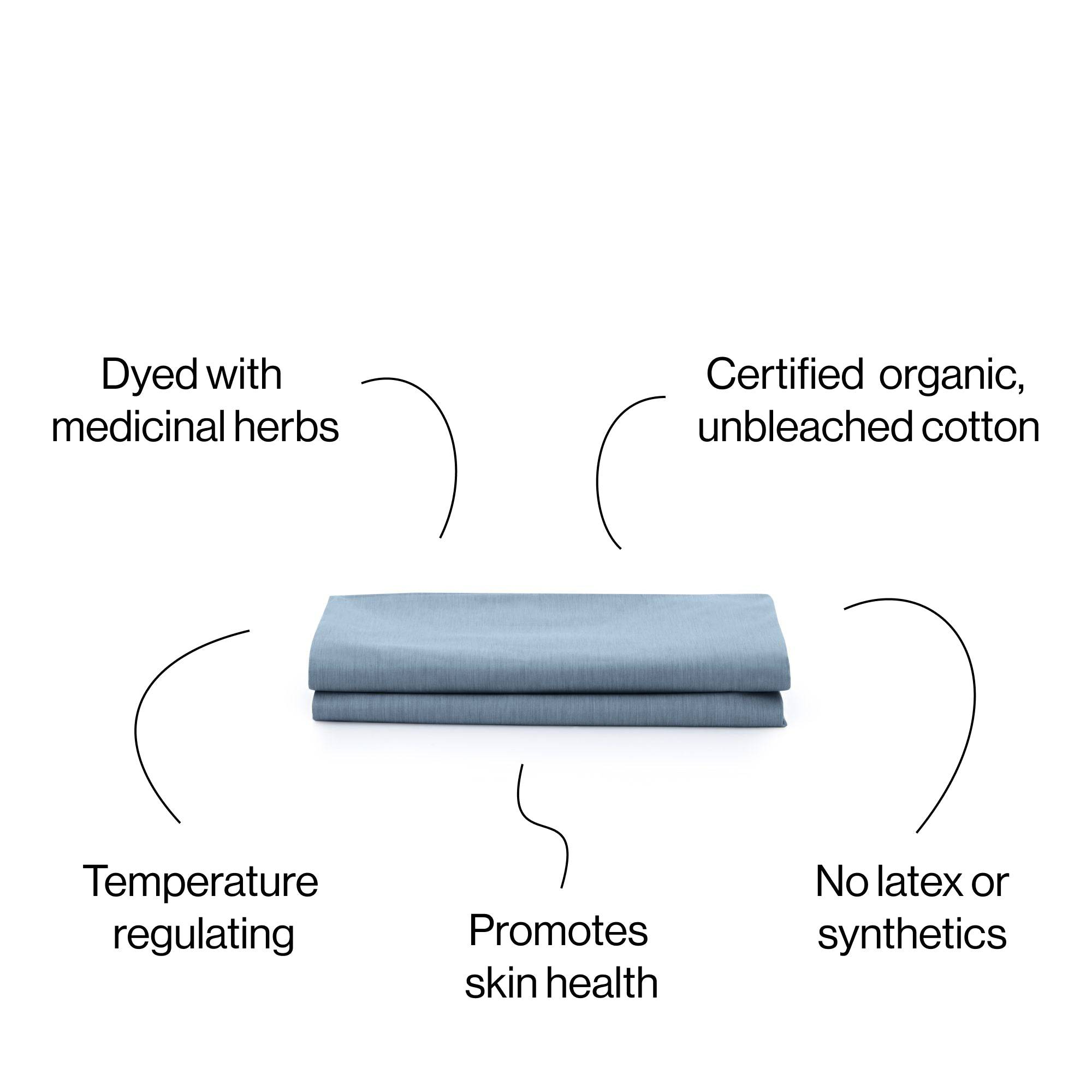 AIZOME Organic Fitted Sheet