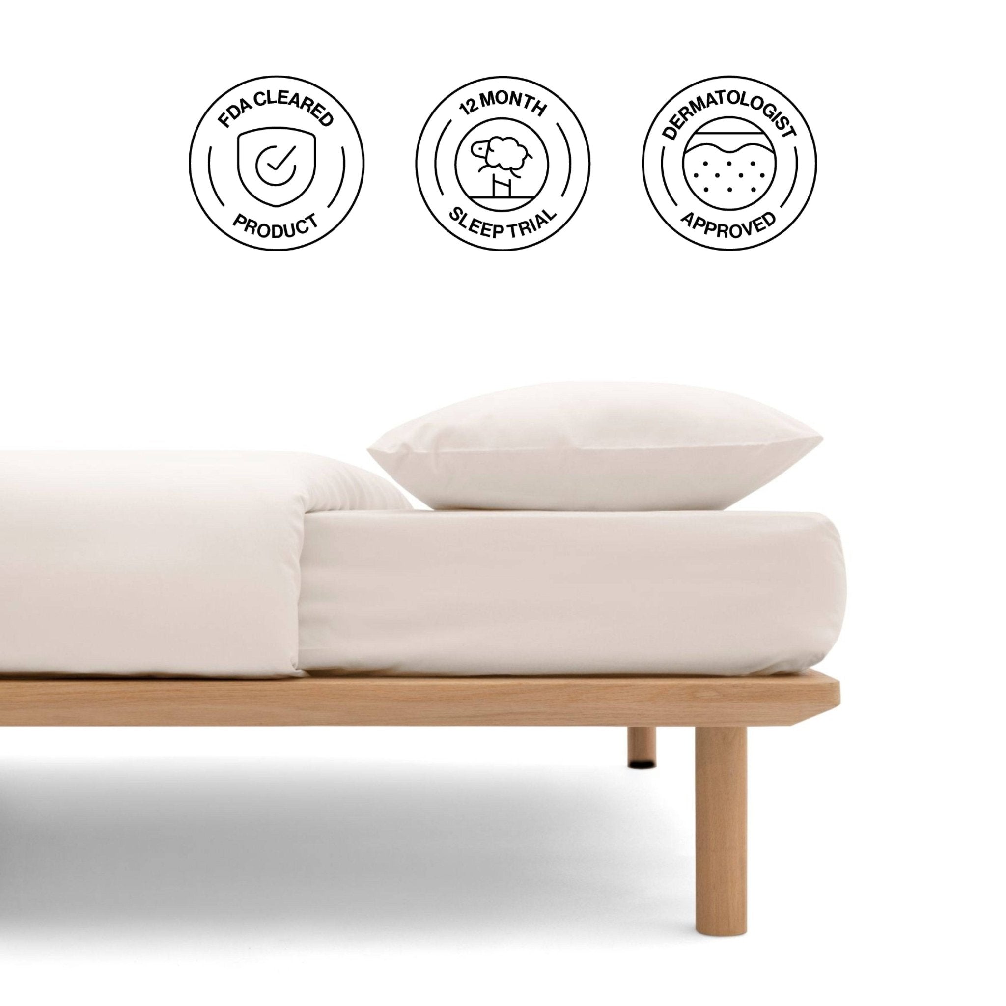 AIZOME Organic Fitted Sheet