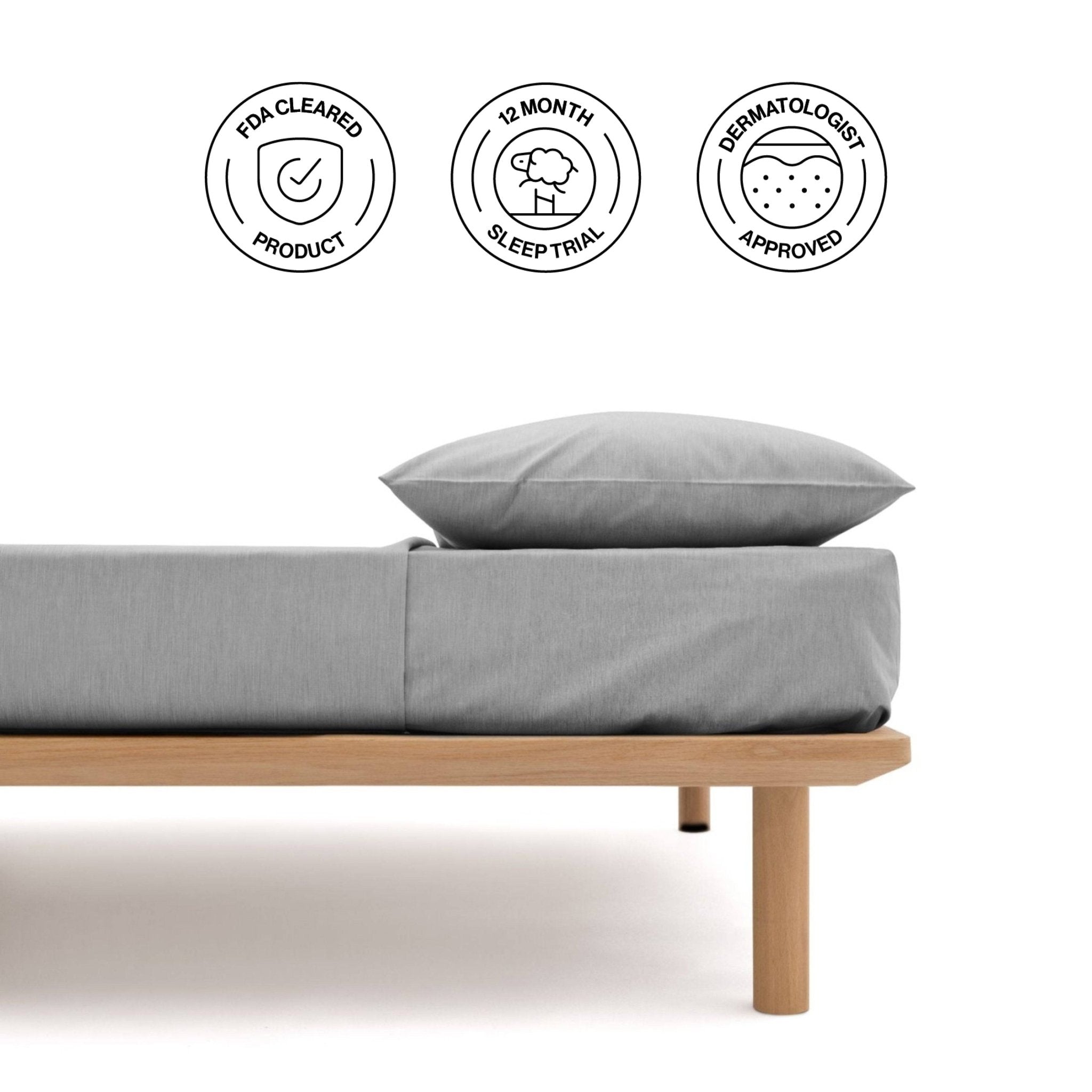 AIZOME Organic Fitted Sheet