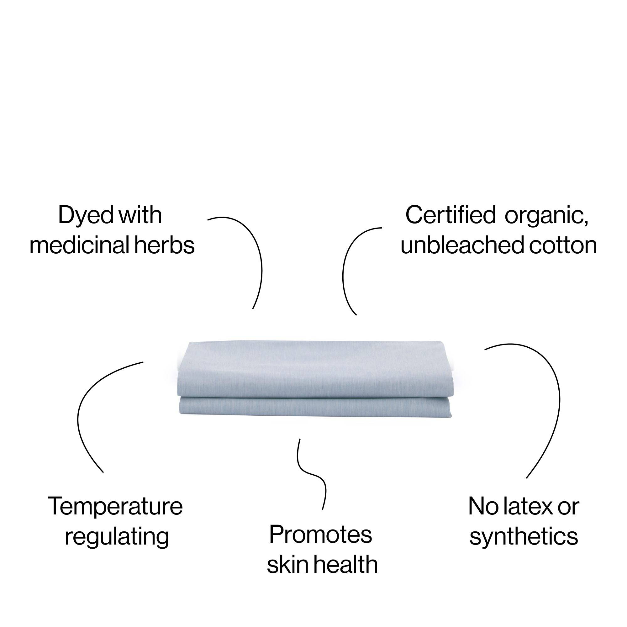 AIZOME Organic Fitted Sheet