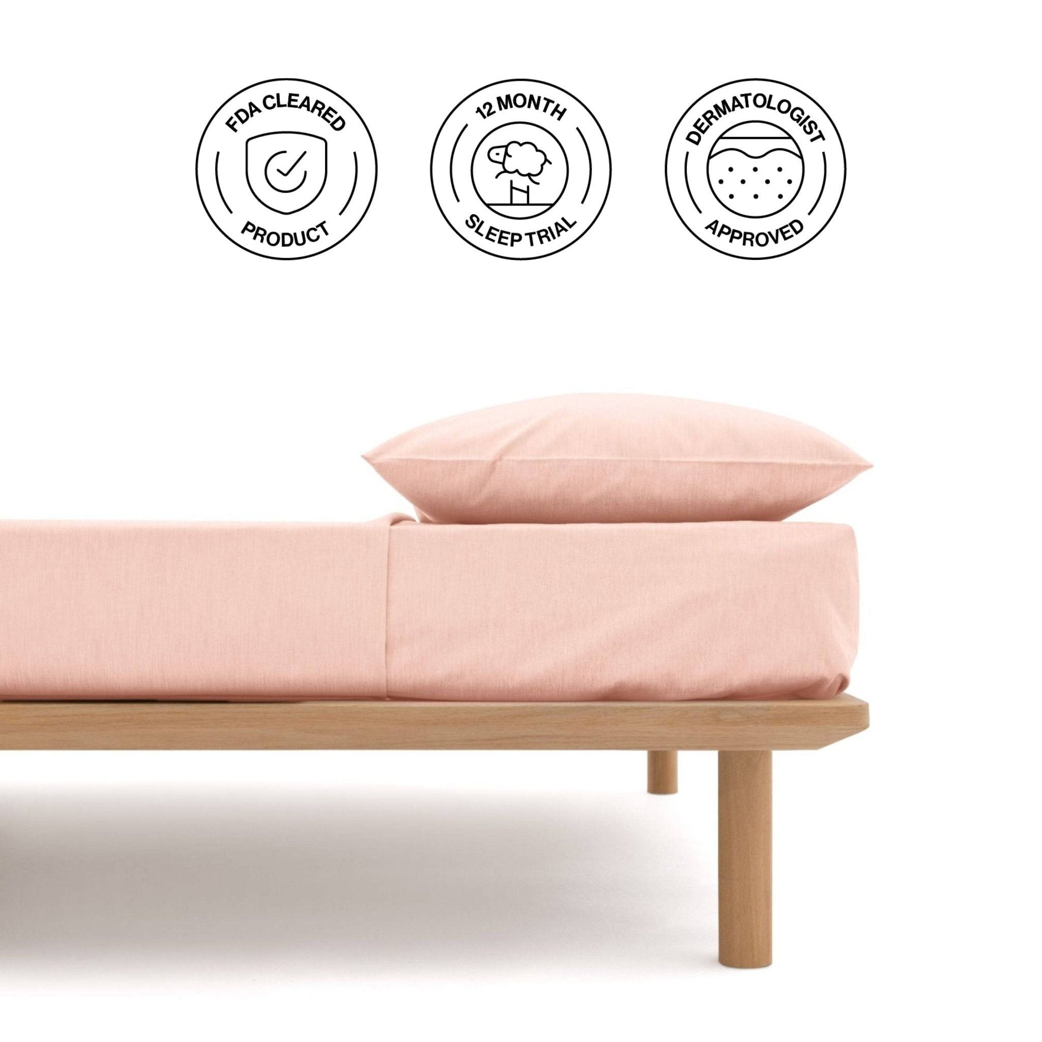 AIZOME Organic Fitted Sheet