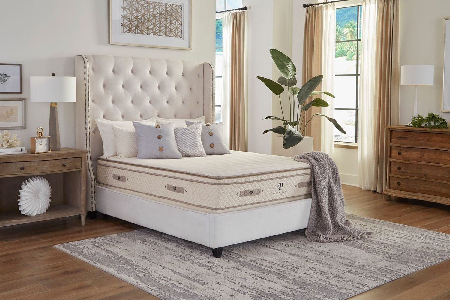 Plush Beds Organic Latex Mattress - The Botanical Bliss