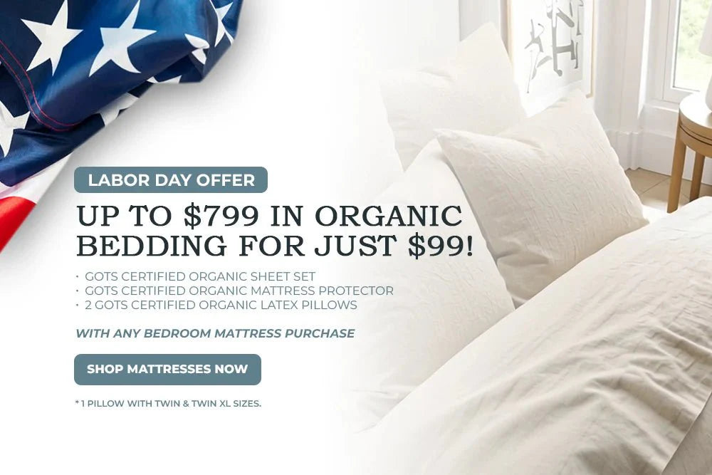 Plush Beds Organic Latex Mattress - The Botanical Bliss