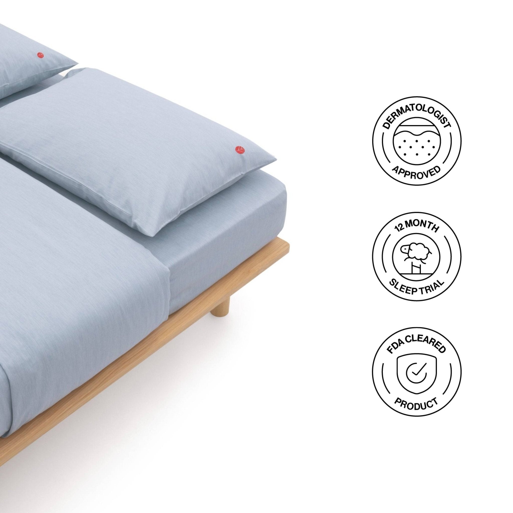 AIZOME Organic Pillowcase