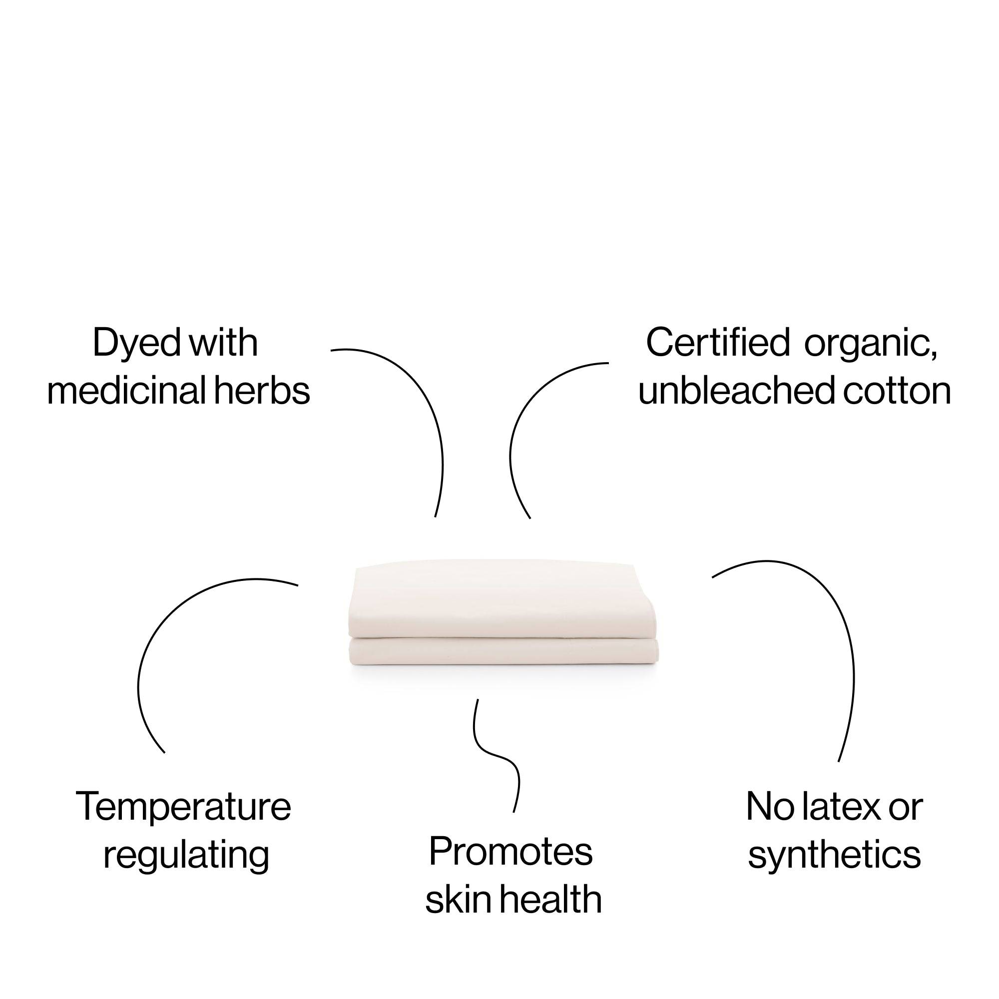 AIZOME Organic Top Sheet
