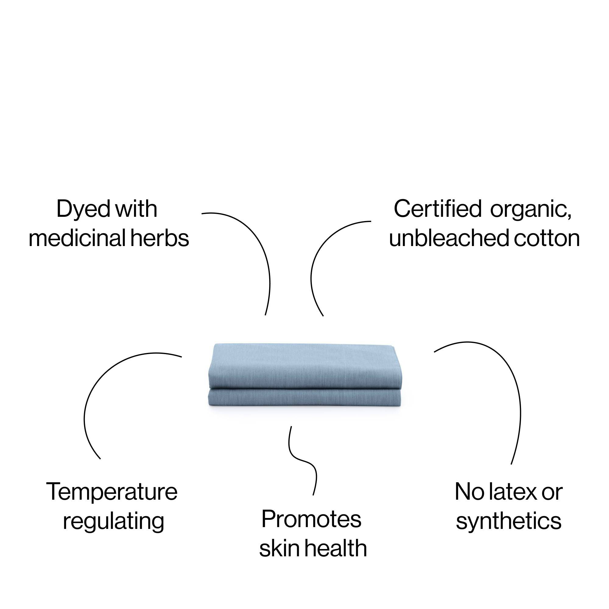 AIZOME Organic Top Sheet