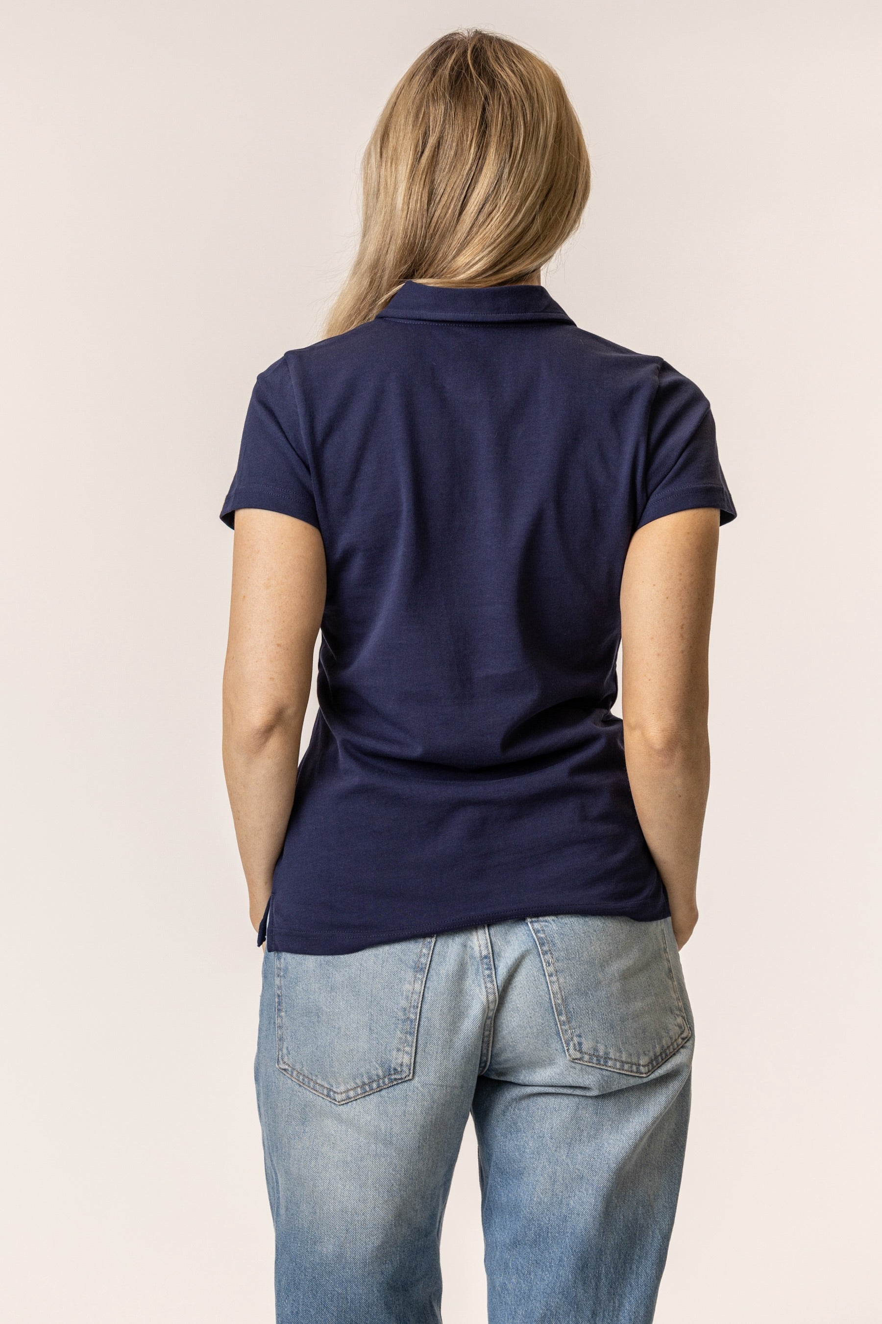 Vottera Women's Organic Cotton Polo - Slim fit