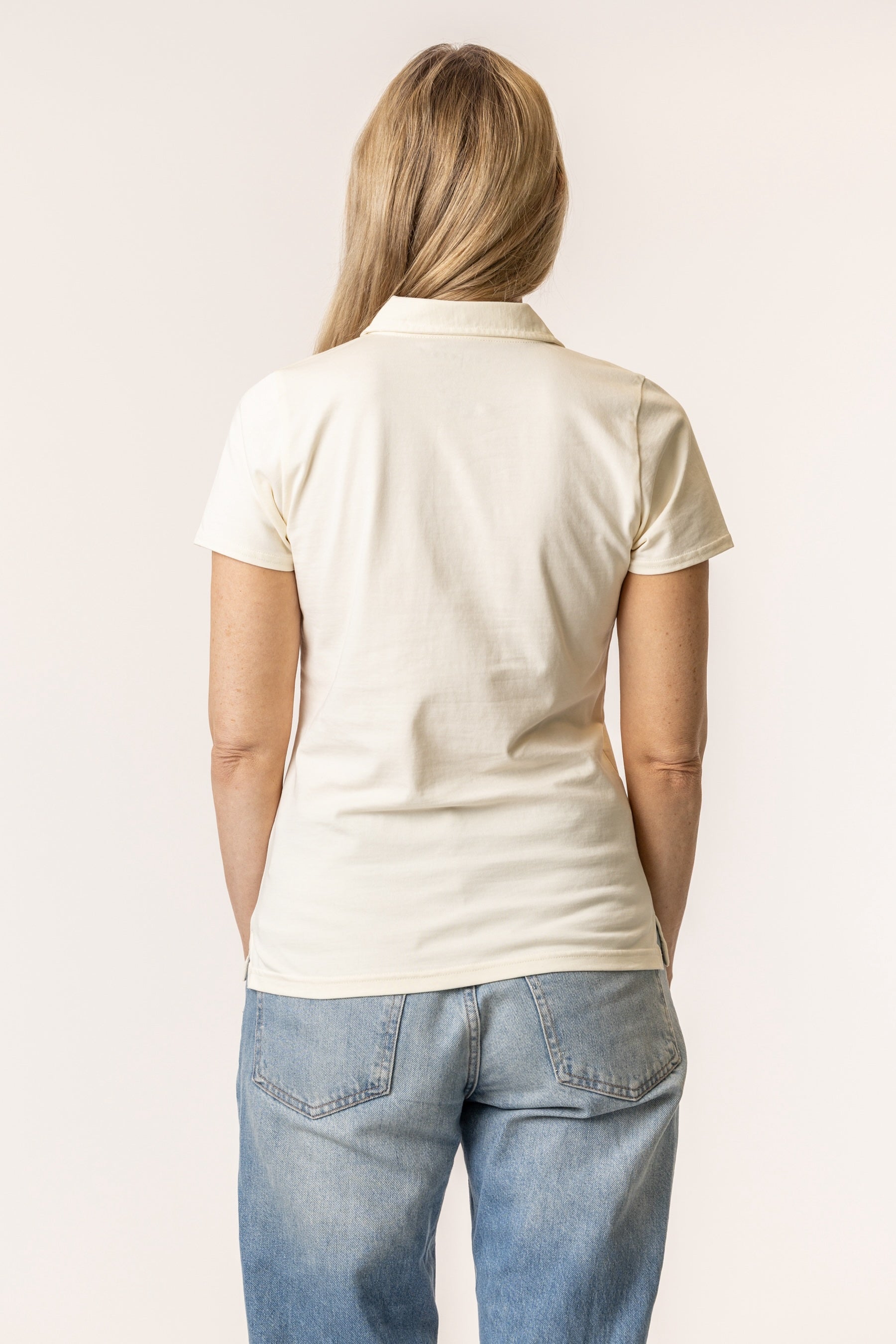 Vottera Women's Organic Cotton Polo - Slim fit