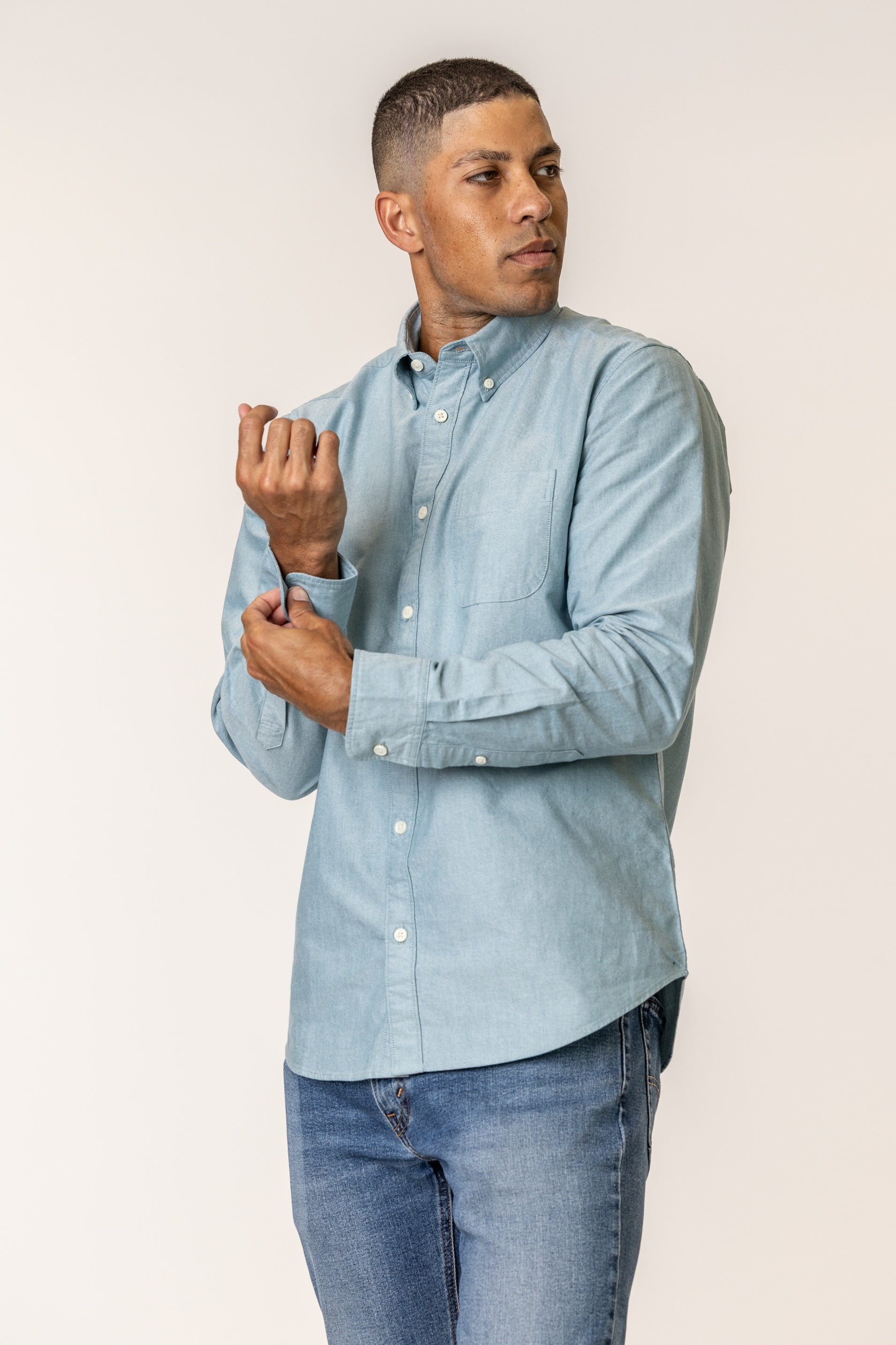Vottera Organic Cotton Oxford Shirt