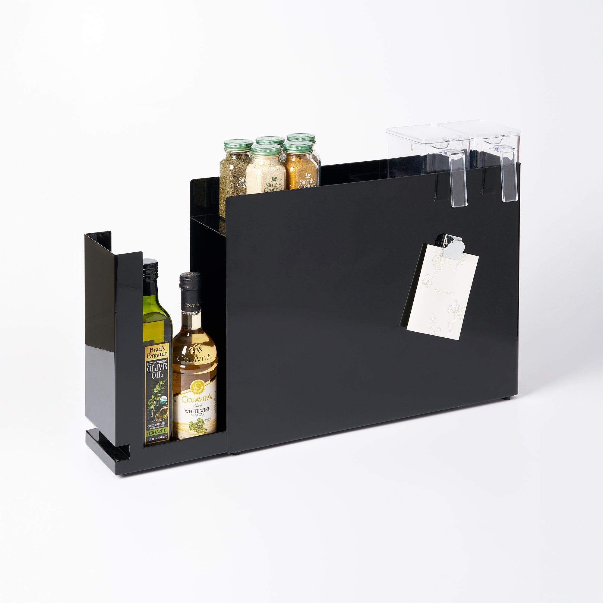 Yamazaki Home Sliding Drawer Seasoning Rack - Steel