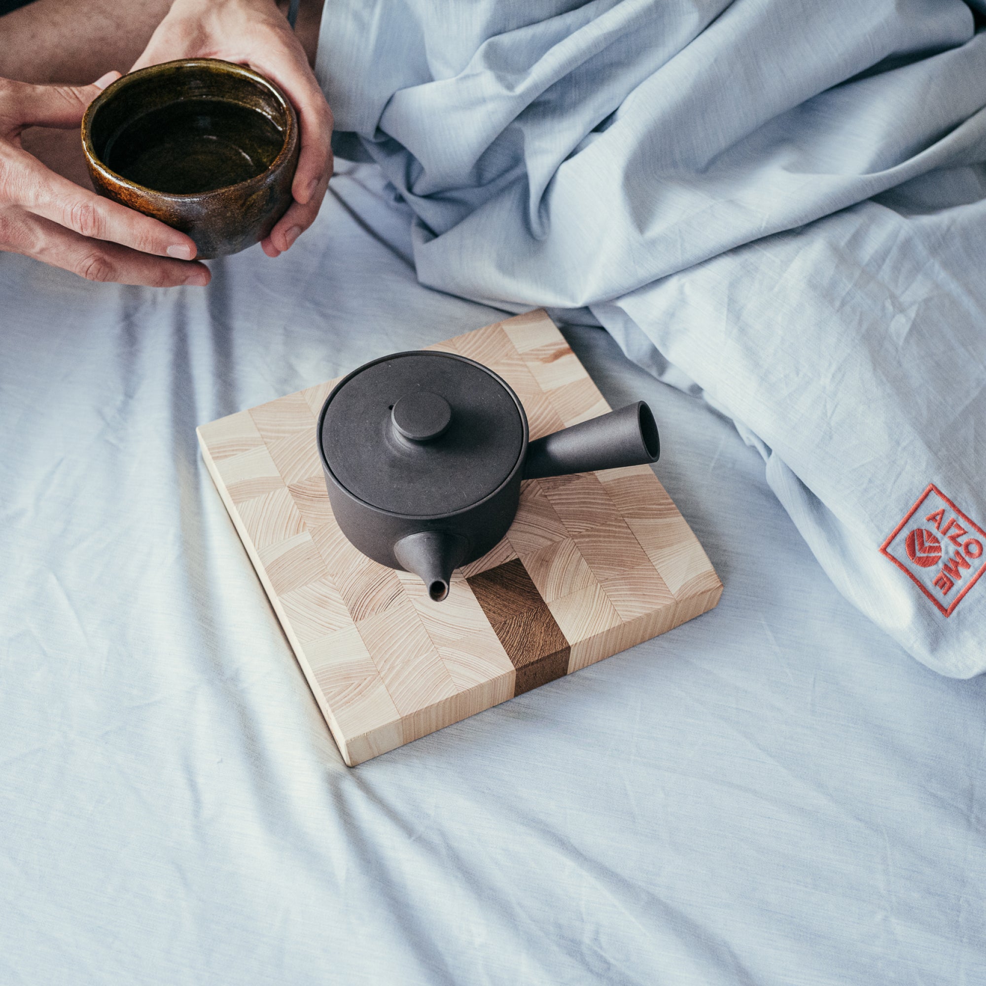 AIZOME Organic Duvet Cover Set