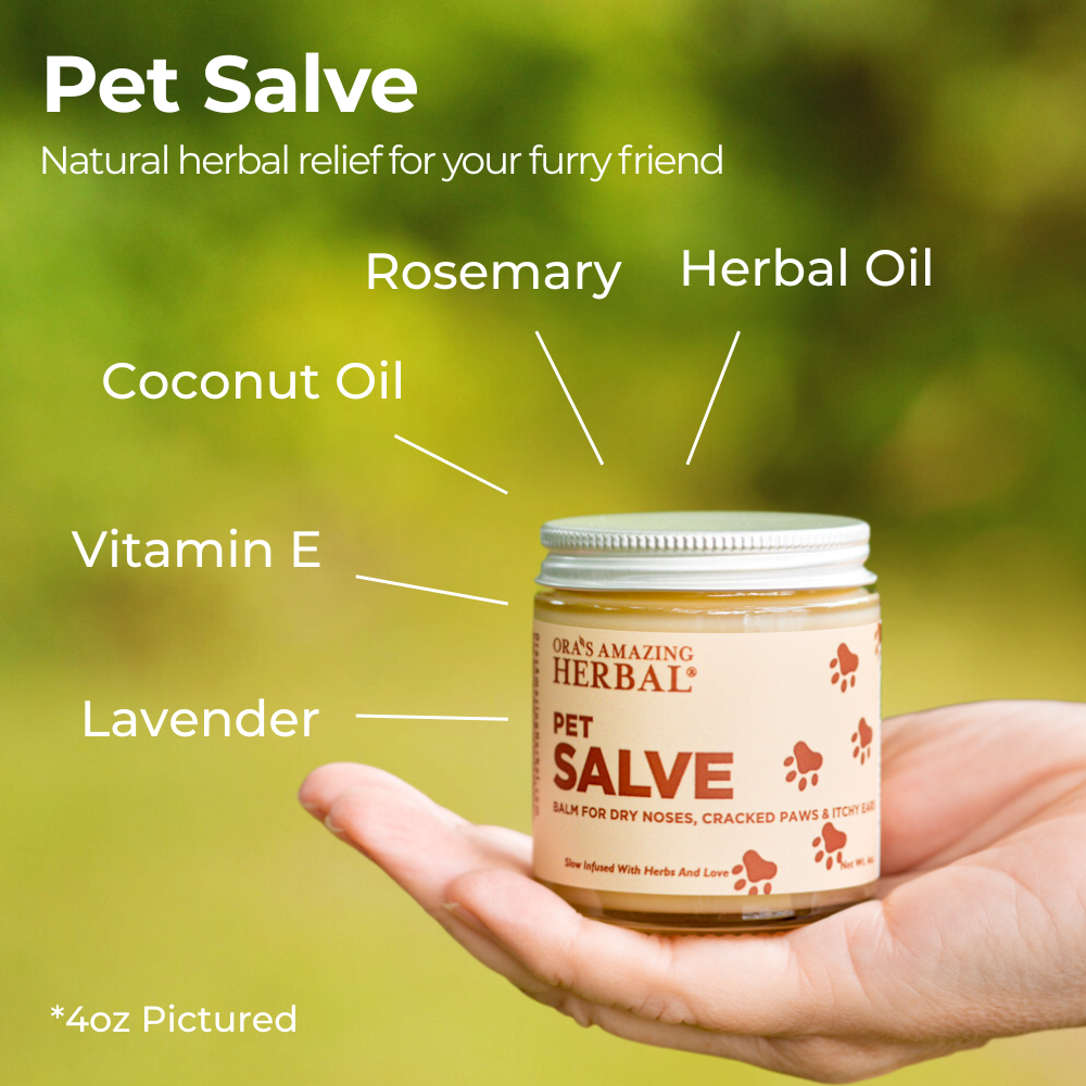 Ora's Amazing Herbal Pet Salve & Lavender Balm