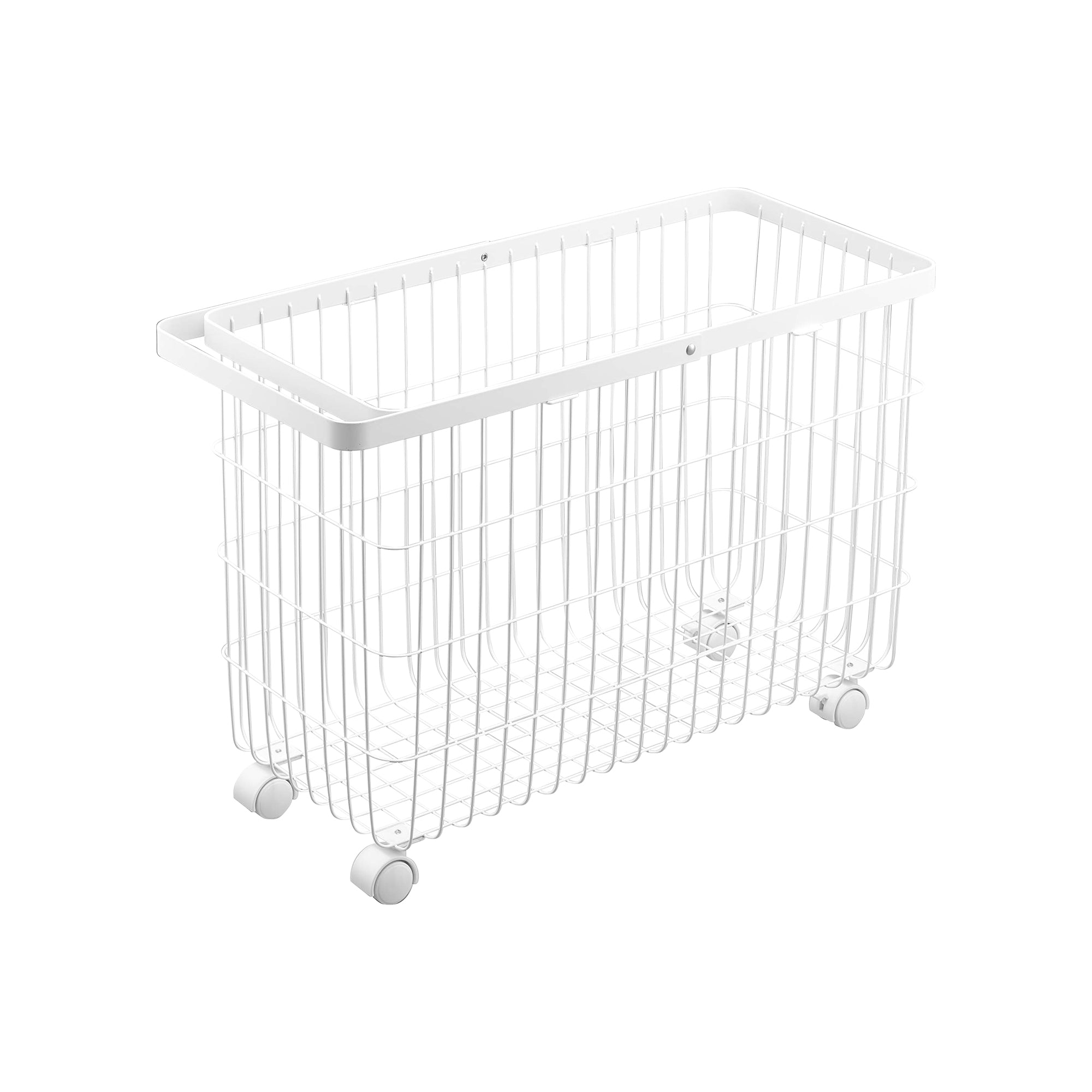 Yamazaki Home Rolling Wire Basket (14.8" H)  - Steel