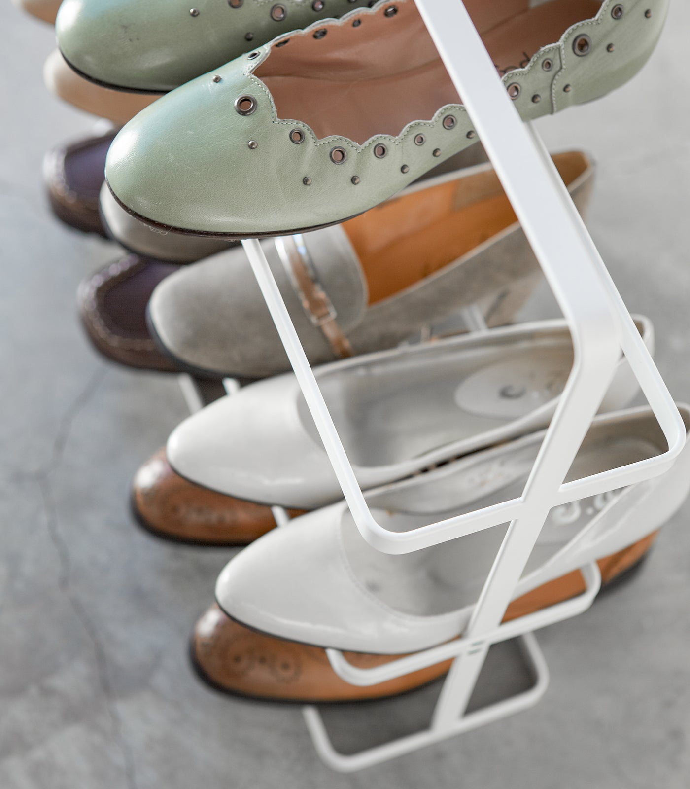 Yamazaki Home Shoe Rack (18" H)  - Steel