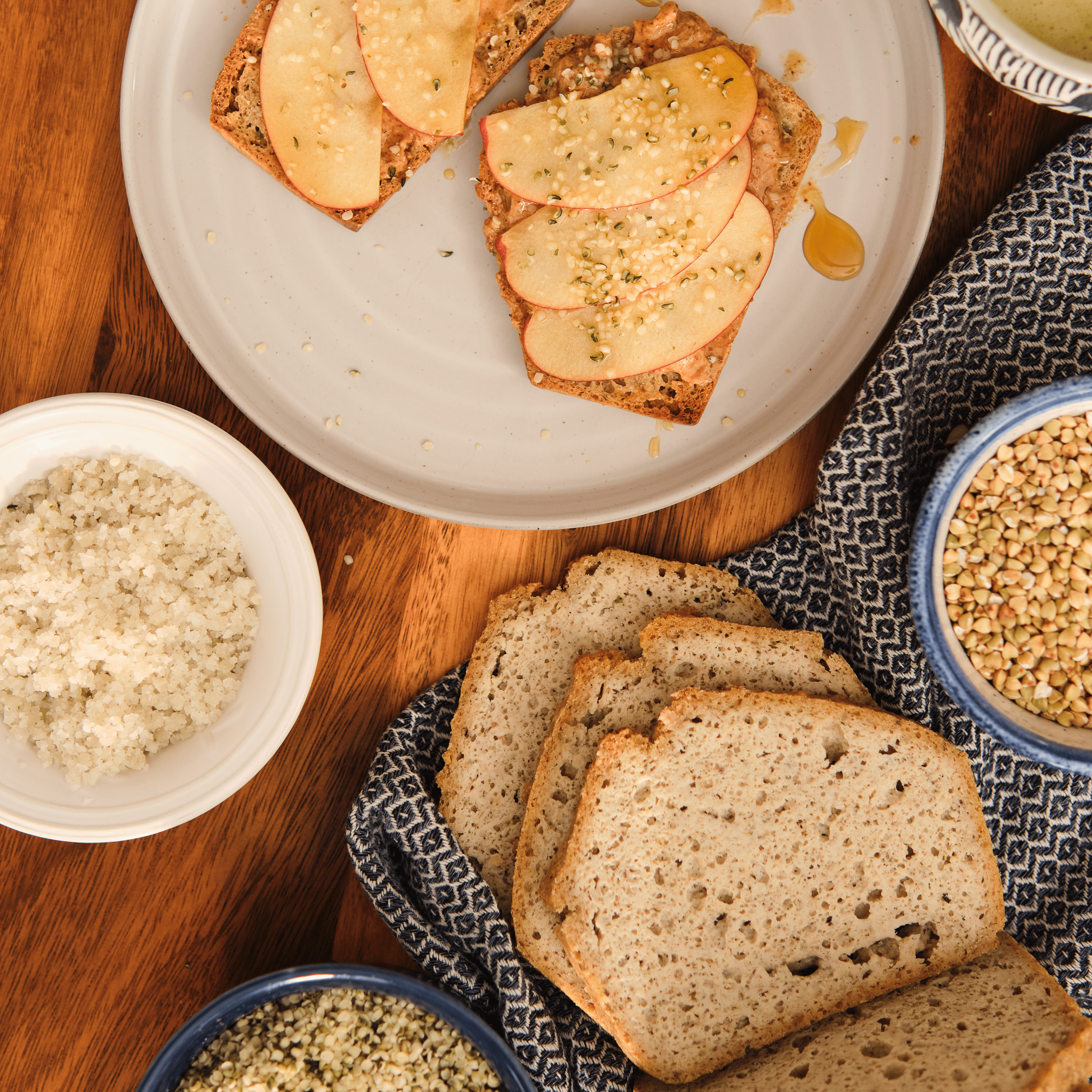 Live Pacha Sprouted Sourdough Buckwheat Bread