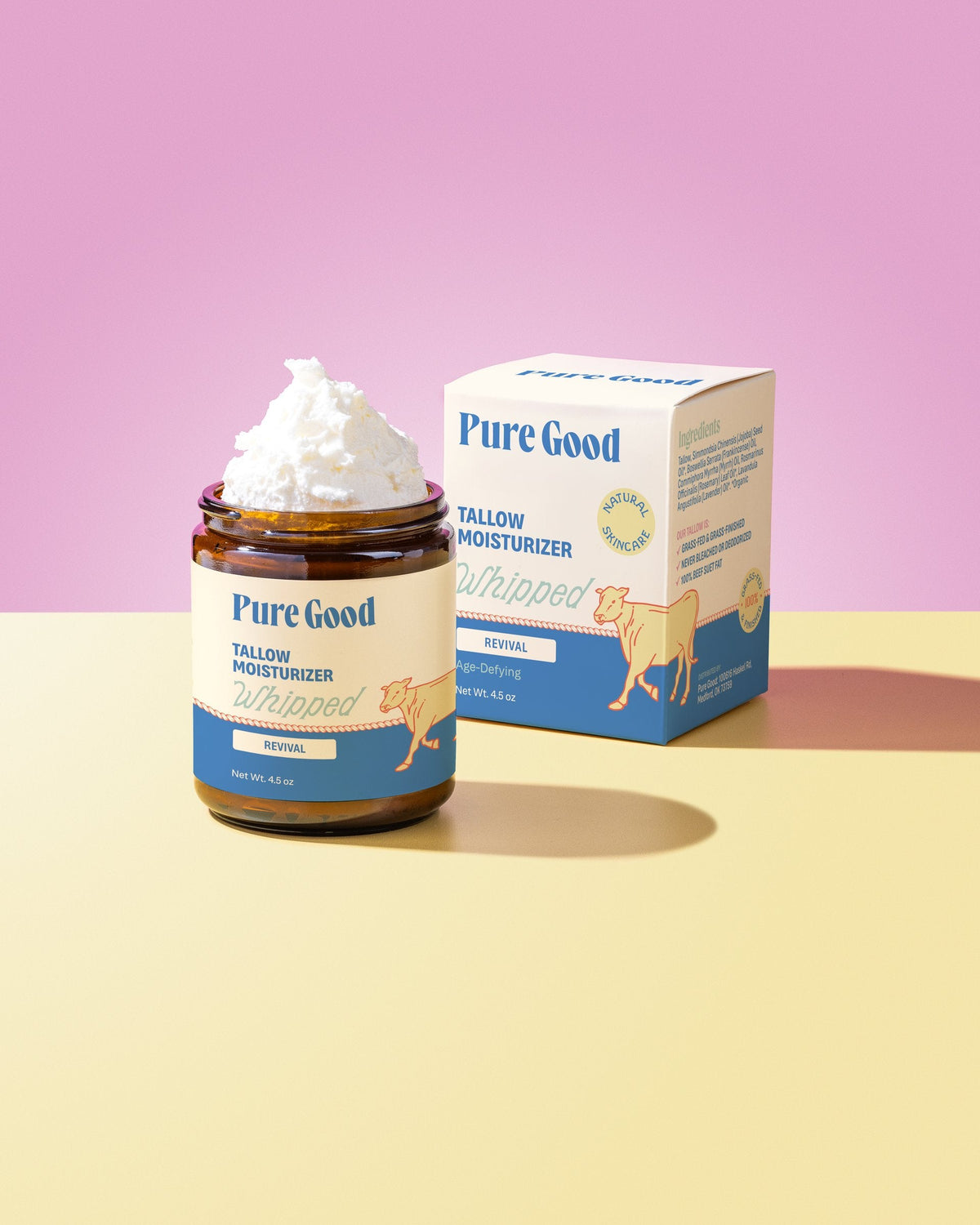 Pure Good Revival Whipped Tallow - For youthful looking skin