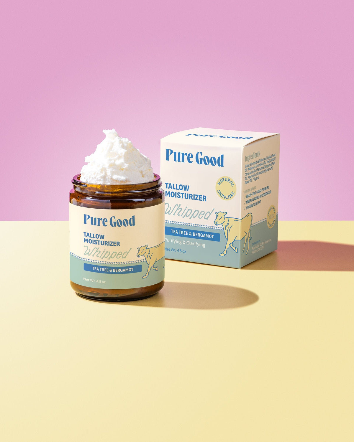 Pure Good Clean & Fresh Whipped Tallow - Cleansing & Acne Prone Skin