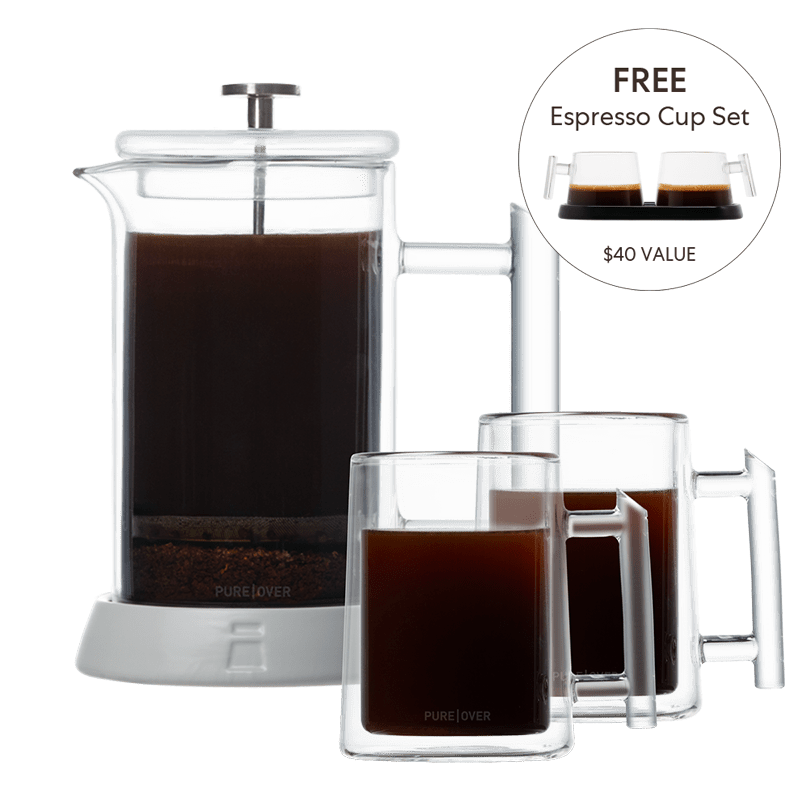 Pure Over French Press
