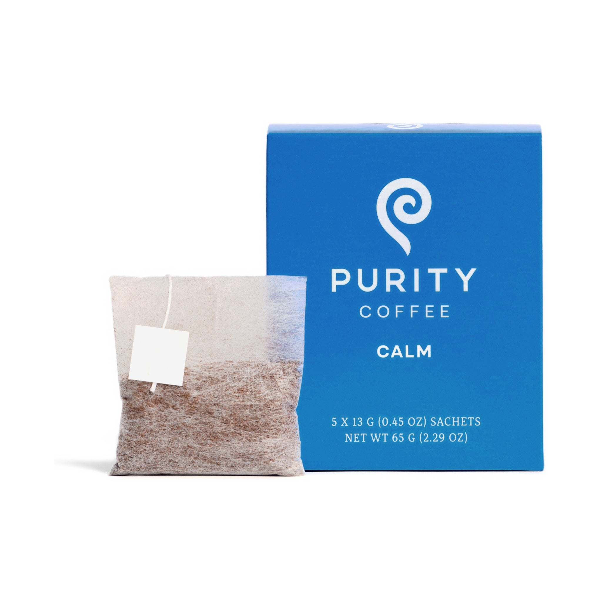 Purity Coffee CALM: Decaf Single-Serve Pocket Purity™