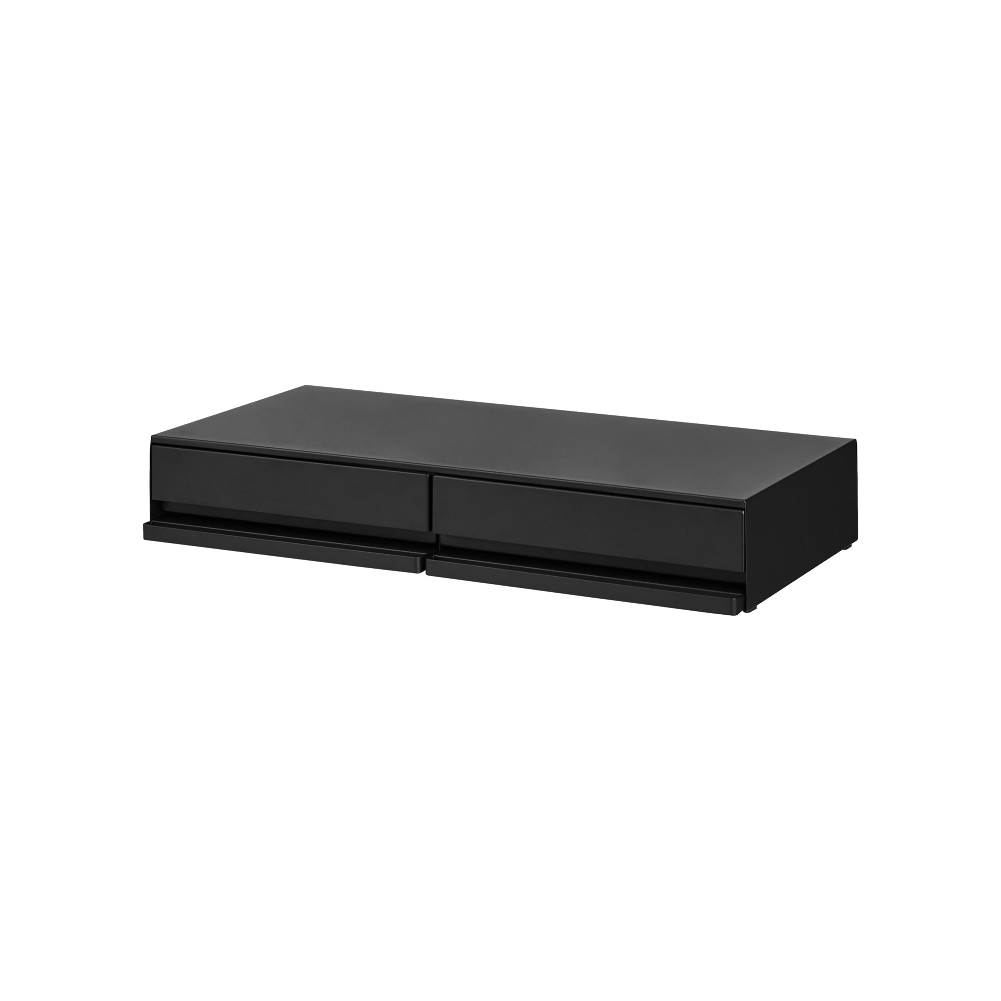 Yamazaki Home Countertop Drawer with Pull-Out Shelf - Wide - Steel